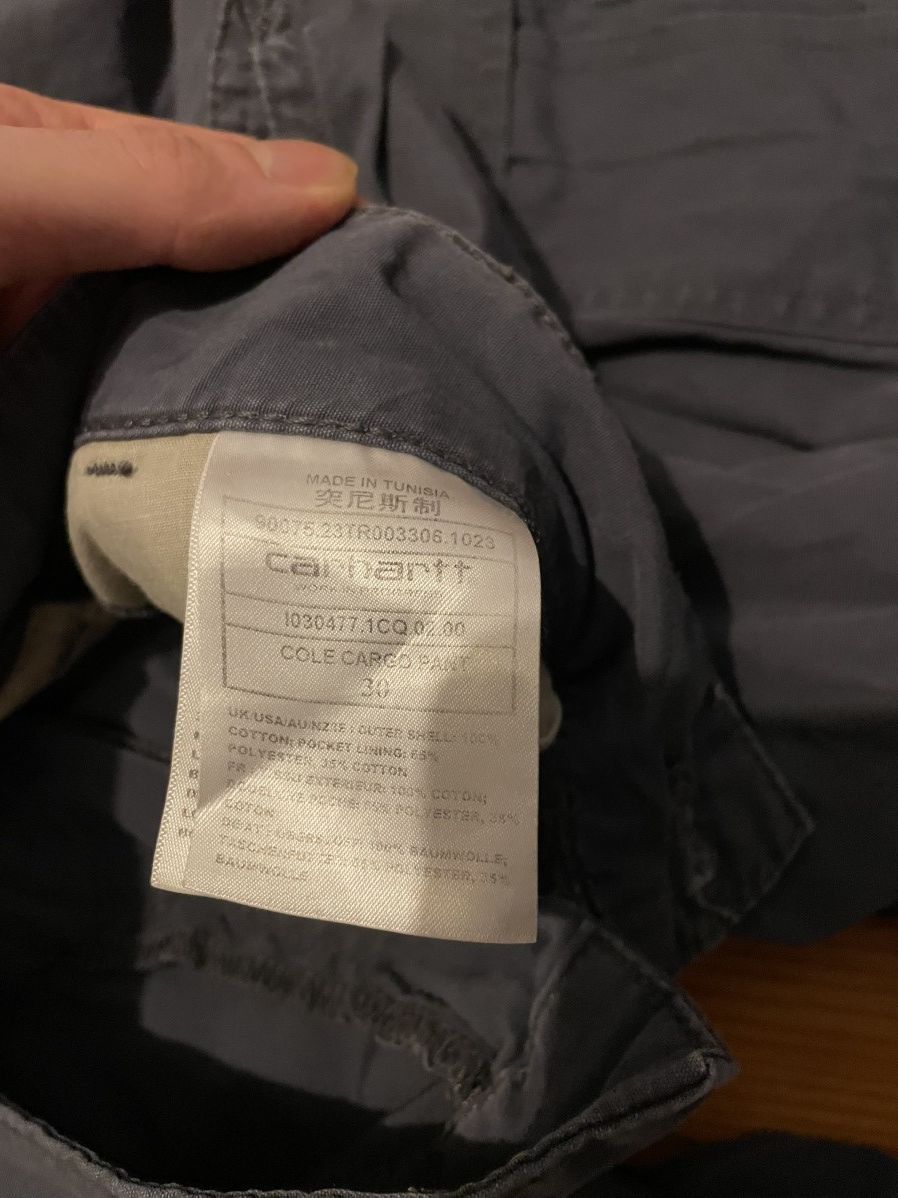 Carhartt Wip Carhartt WIP Cargo Pant Storm Blue Size US 30 / EU 46 - 5 Thumbnail