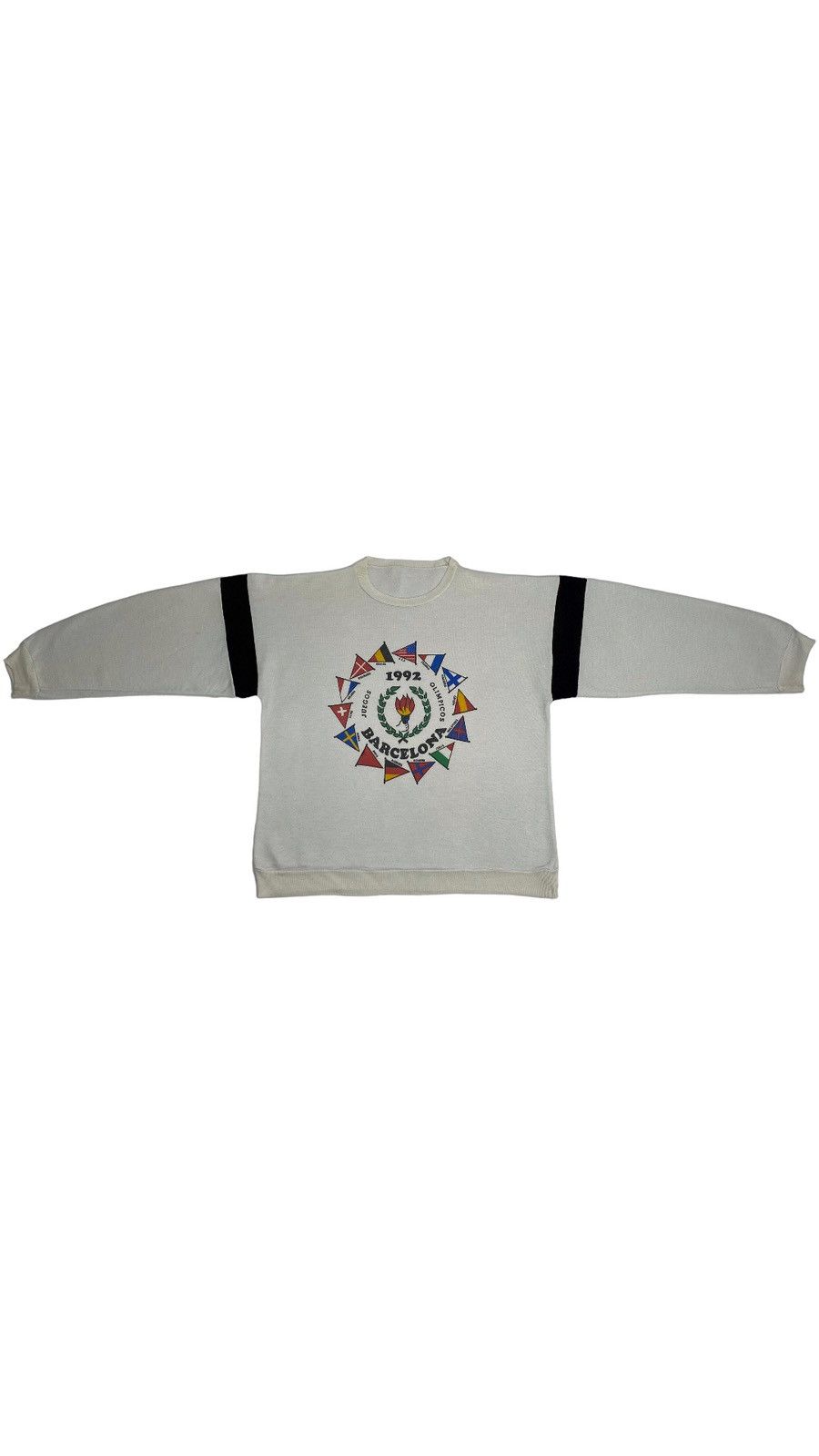 USA Olympics LASTDROP🔥 1992 Barcelona Summer Olympic Games Flags Sweater Size US L / EU 52-54 / 3 - 2 Thumbnail