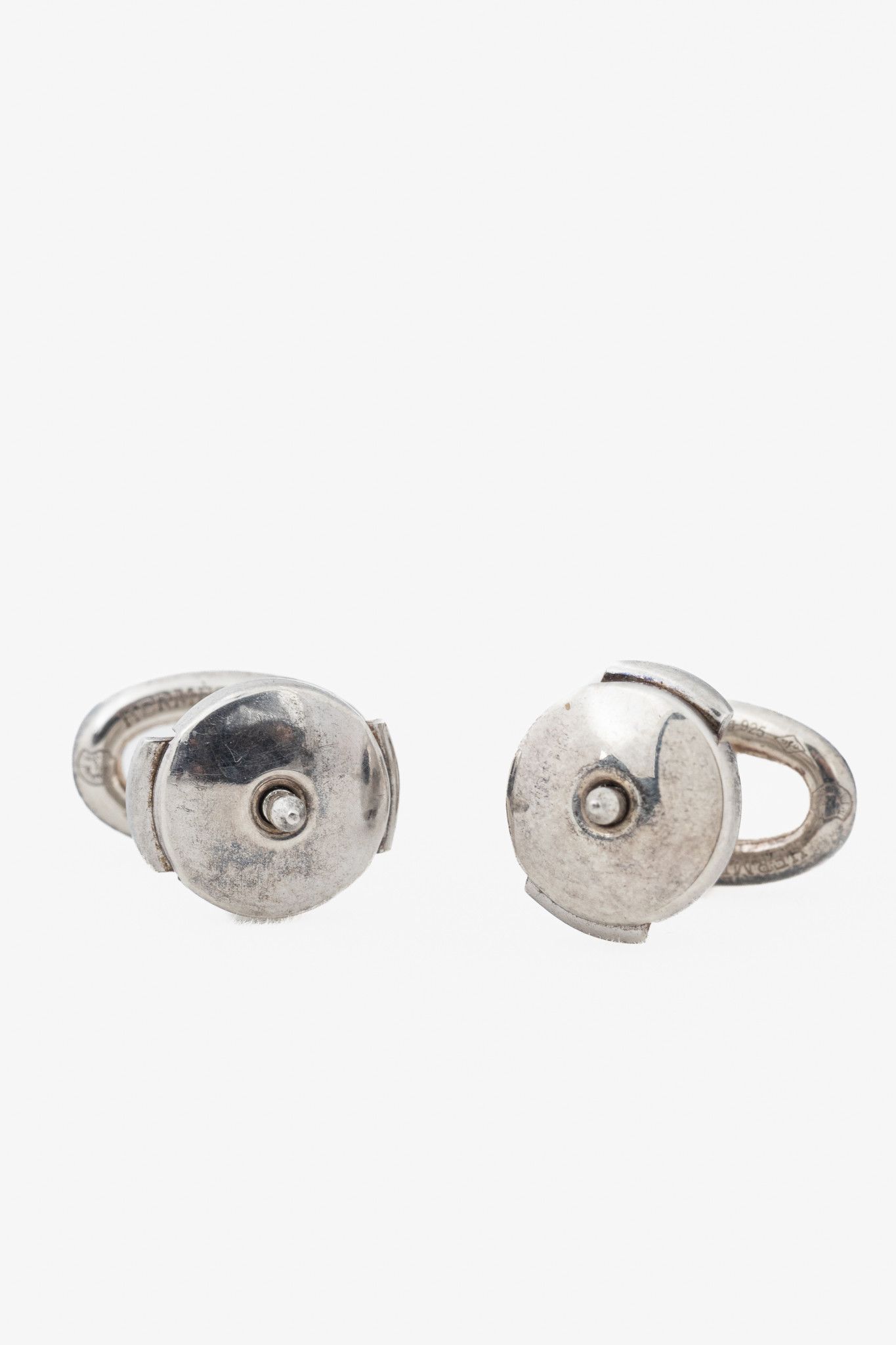 Hermes Hermes Farandole Very Small Model Sterling Silver Earrings Size ONE SIZE - 2 Thumbnail