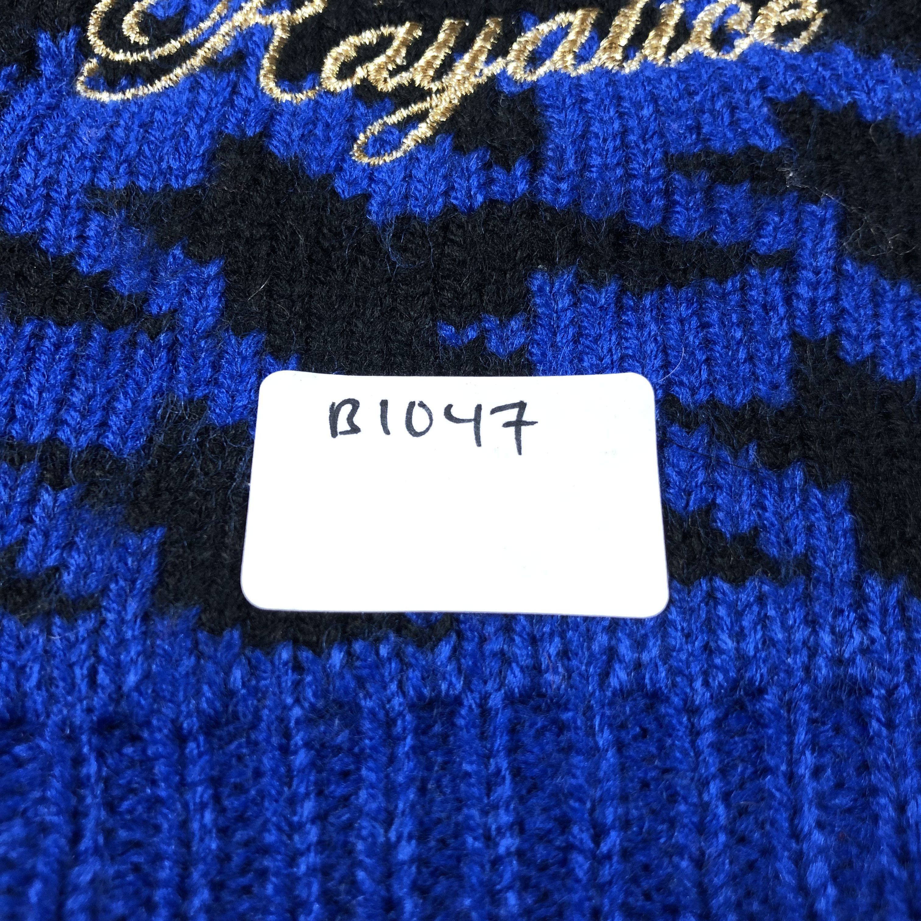 Vintage Rayalice Houndstooth Bobble Beanie Snowcap Snow Hat B1047 Size ONE SIZE - 8 Thumbnail
