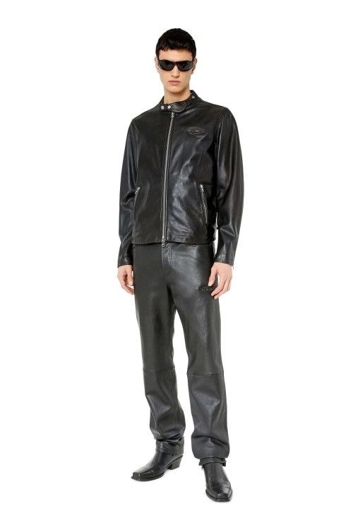 Diesel Diesel L- METAL GIACCA leather jacket Size US L / EU 52-54 / 3 - 4 Thumbnail
