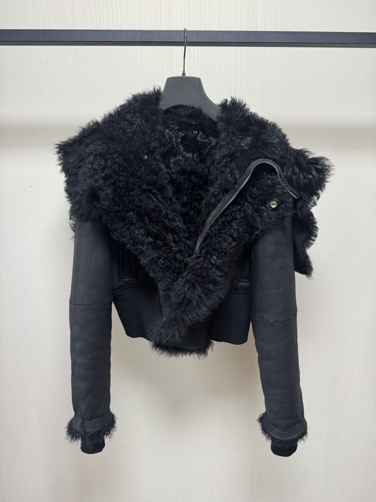 Rick Owens Rick owens Shearling Cropped Alice parke Size US M / EU 48-50 / 2 - 3 Thumbnail