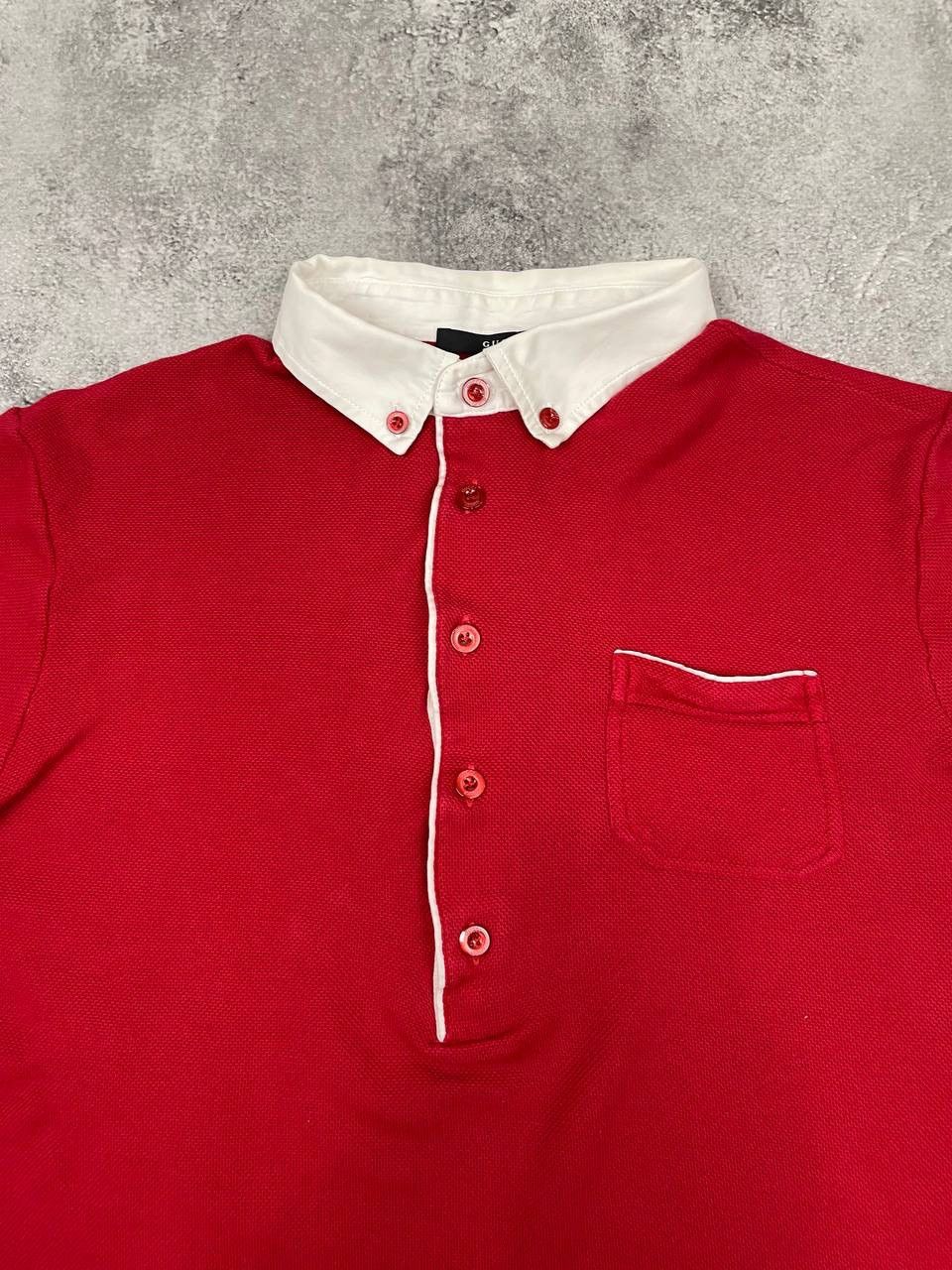 Gucci Gucci Women Polo Shirt Red White Size M Size M / US 6-8 / IT 42-44 - 2 Thumbnail