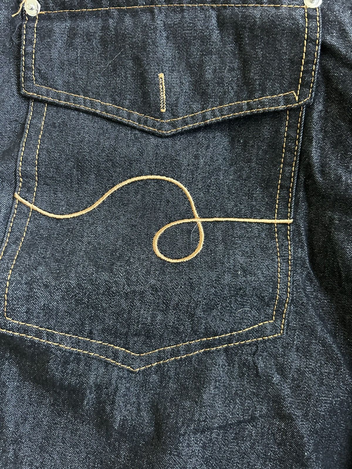 Japanese Brand Indigo blue denim Size US 32 / EU 48 - 5 Thumbnail