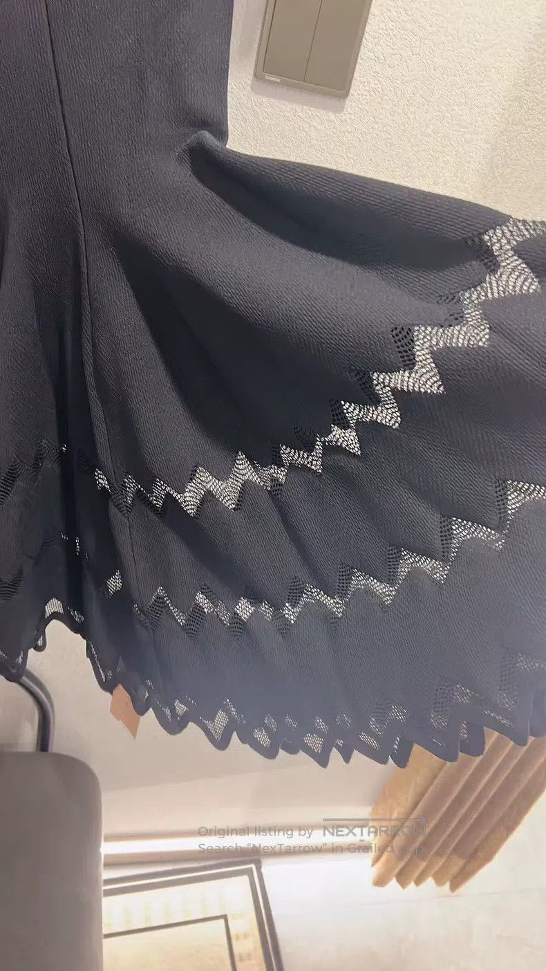 Alaia Alaia Black Knit Dress Size XS / US 0-2 / IT 36-38 - 6 Thumbnail