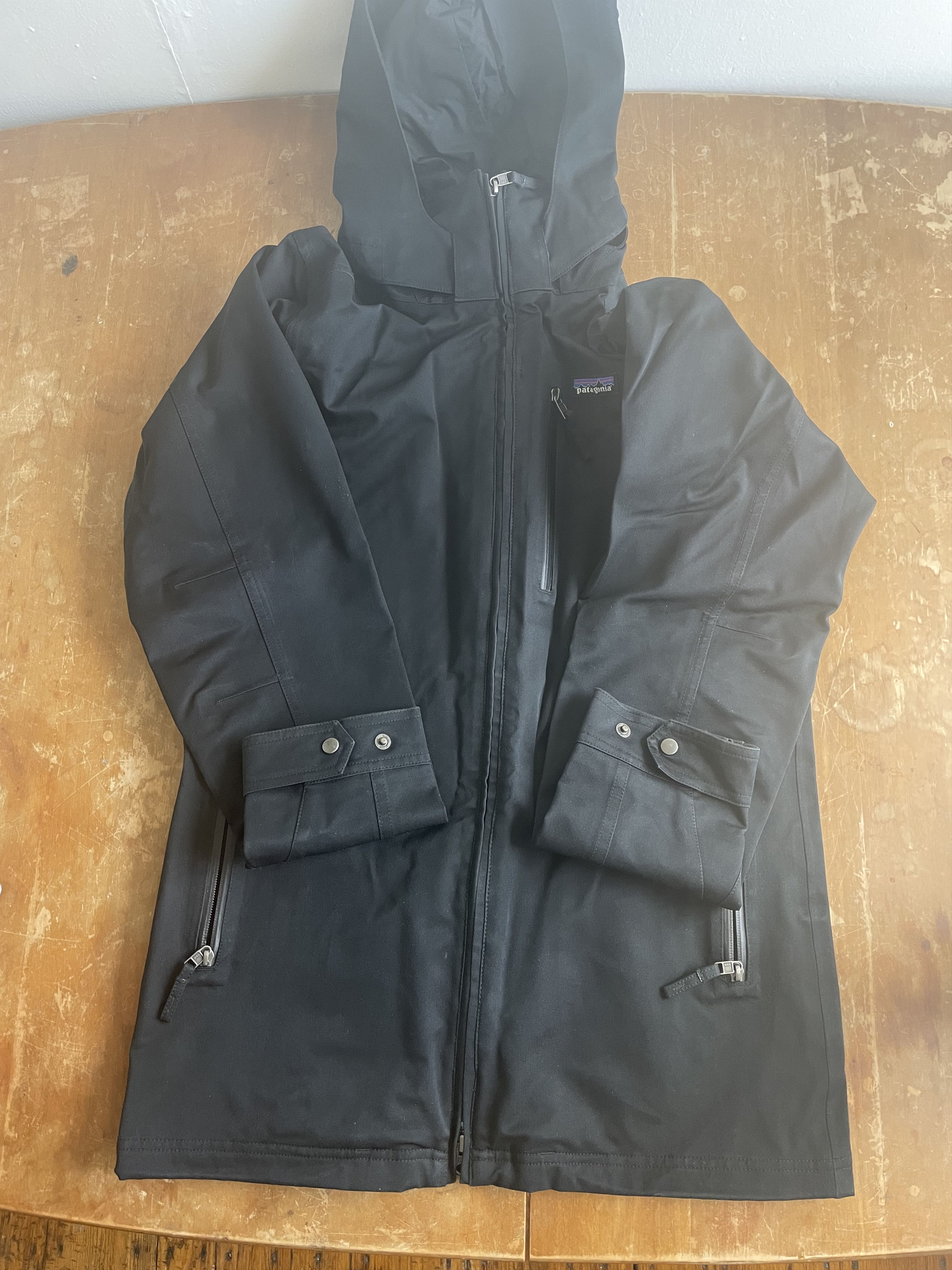 image of Patagonia Tres 3-In-1 Parka Shell in Black, Men's (Size XS)