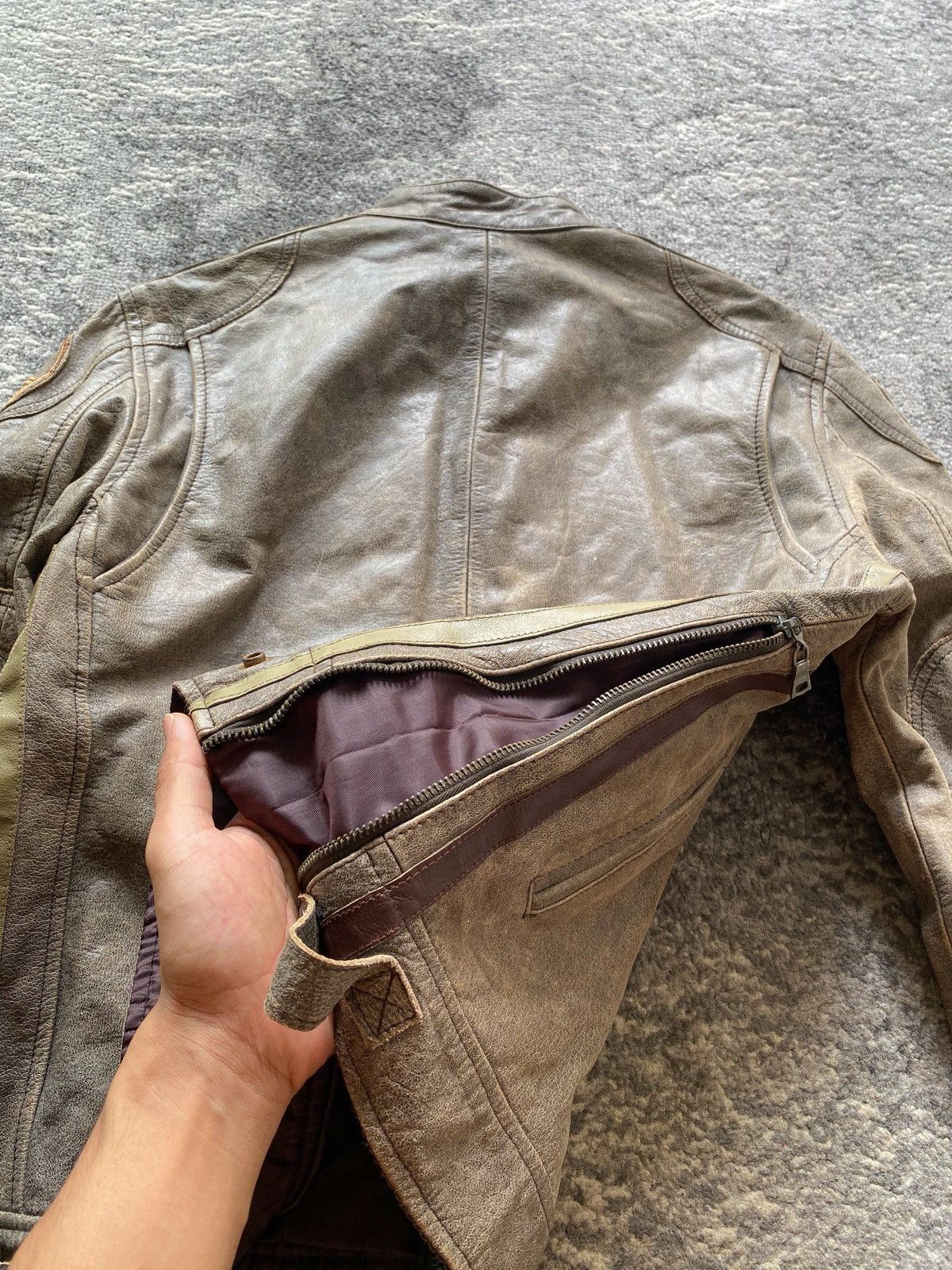 14th Addiction Vtg Sizma london Bikers Leather Jacket Size US L / EU 52-54 / 3 - 17 Thumbnail