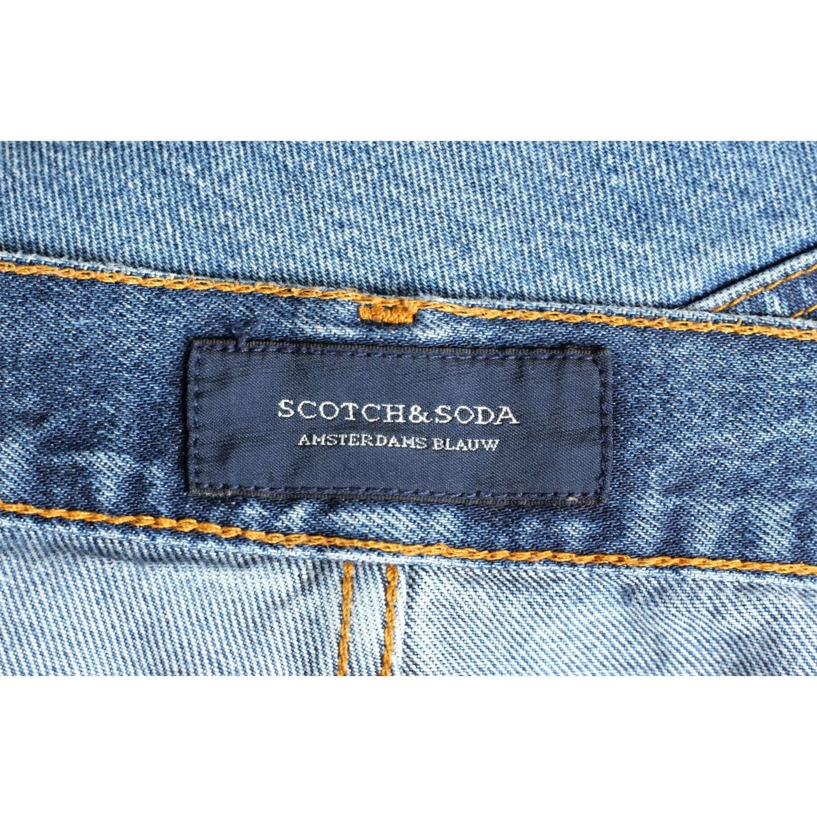 Scotch & Soda Scotch & Soda DEAN Jeans Men Blue Loose Tapered Size W32 L32 Size US 32 / EU 48 - 5 Thumbnail