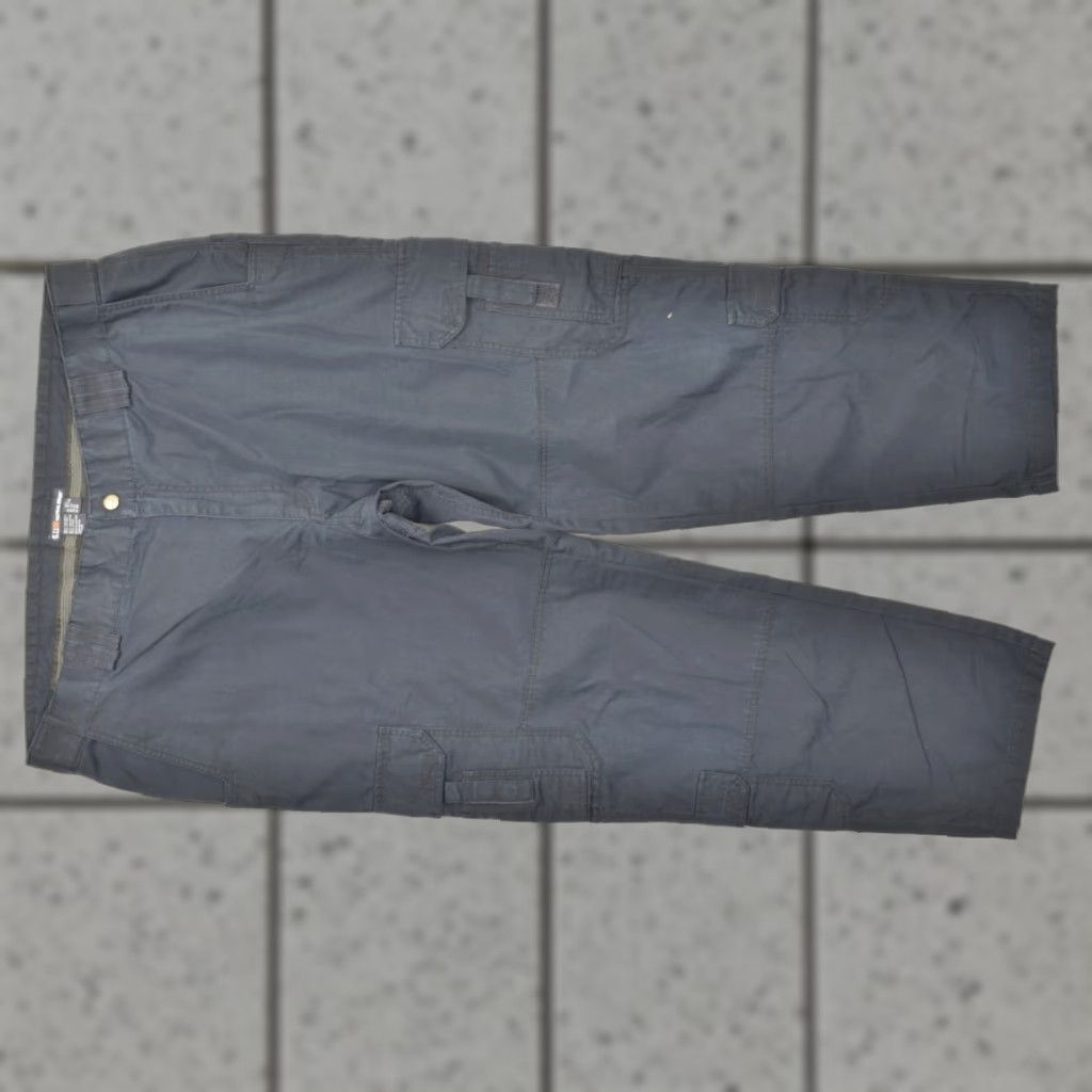 Vintage 5.11 Tactical Series Men's Pants Navy Blue 44x32 Ripstop Cargo Work Trouser Leather? No, Logo? No Size US 44 / EU 60 - 1 Thumbnail