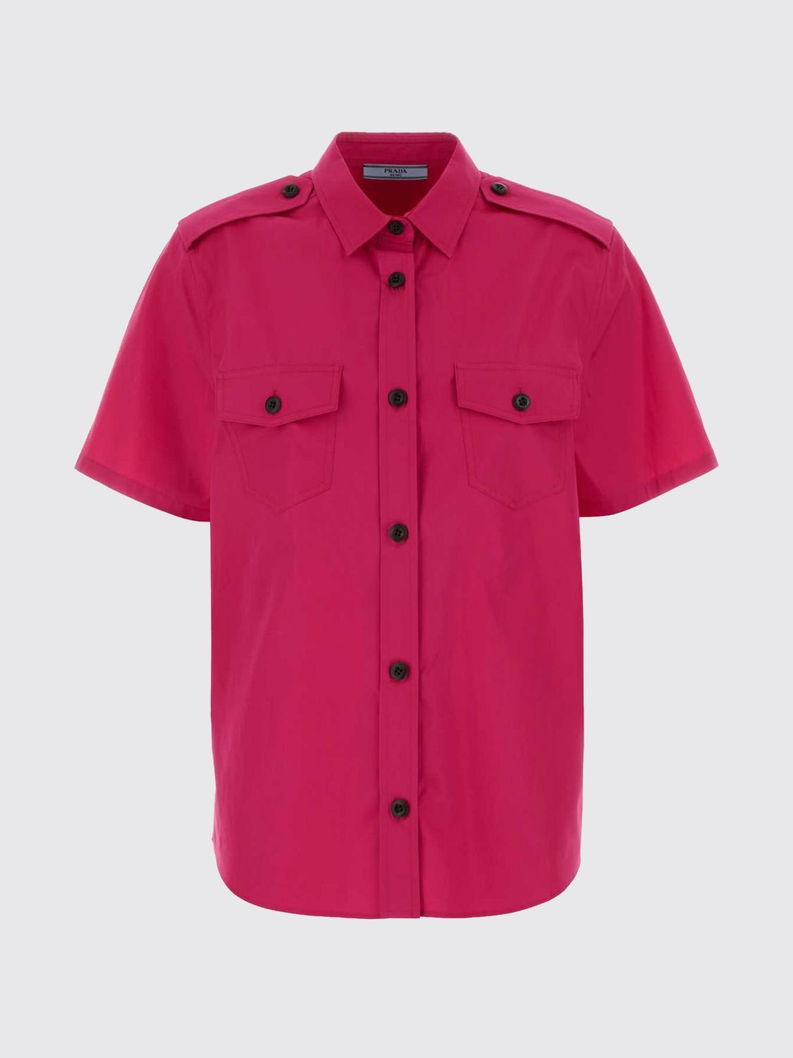 Prada Prada Shirt Woman Fuchsia Size M / US 6-8 / IT 42-44 - 1 Preview