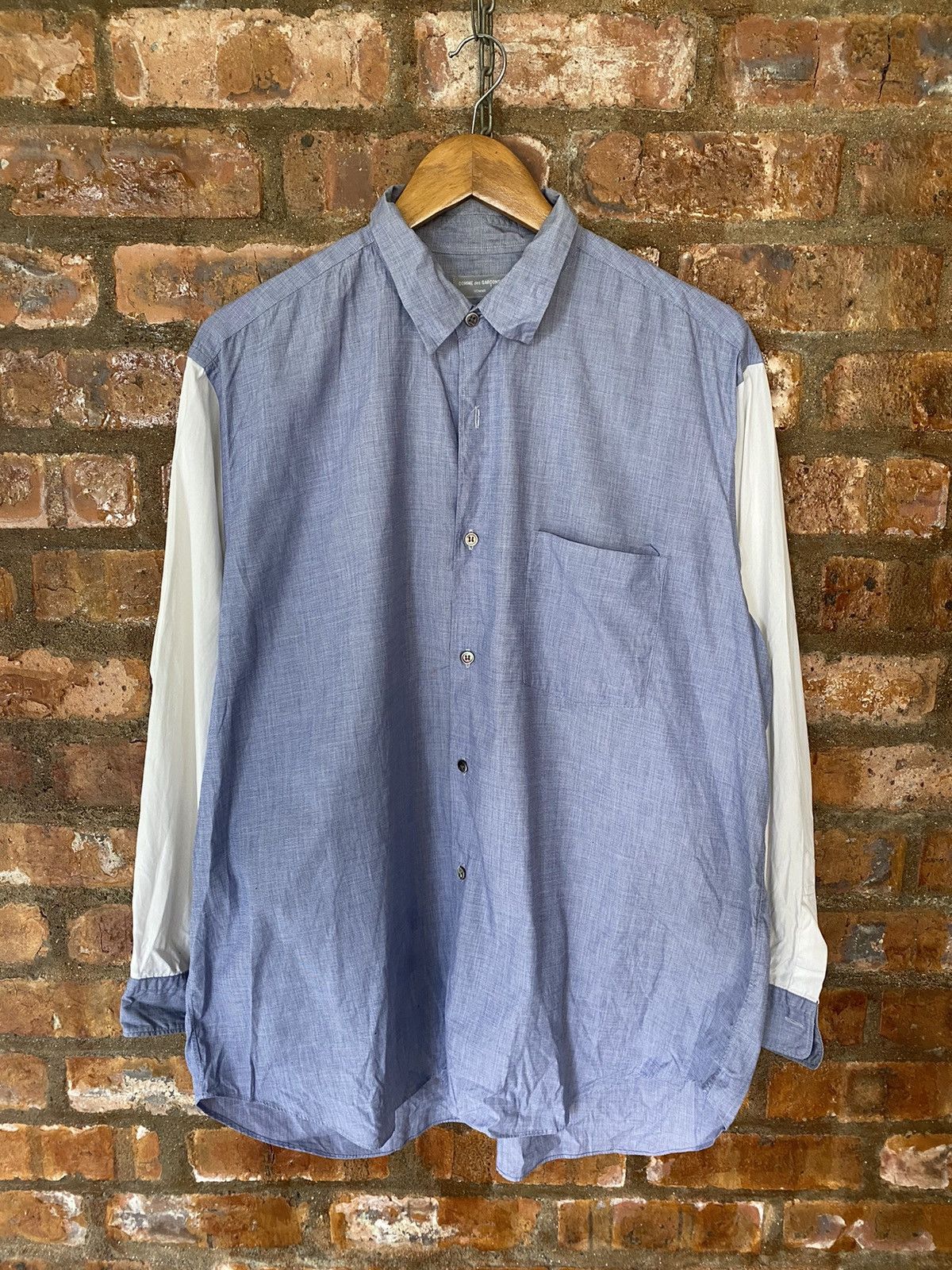 Comme des Garcons Homme 1990s CDG homme 2 tones button up Size US L / EU 52-54 / 3 - 2 Thumbnail