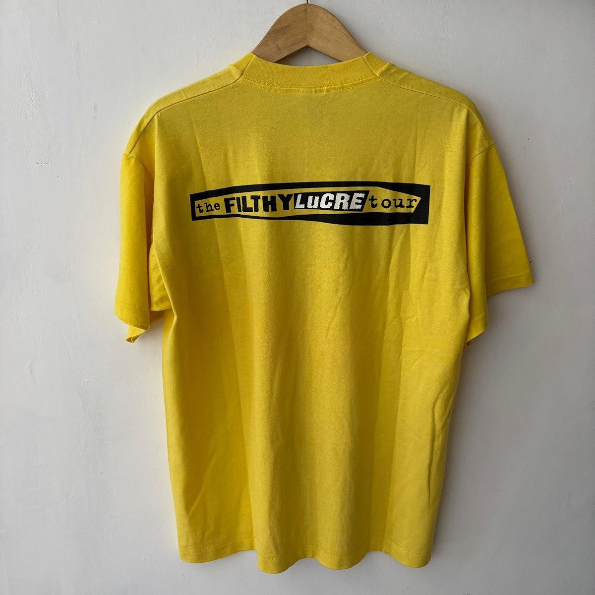 Fruit Of The Loom 1996 Sex Pistols The Filthy Lucre Tour Vintage Shirt Size US L / EU 52-54 / 3 - 2 Thumbnail