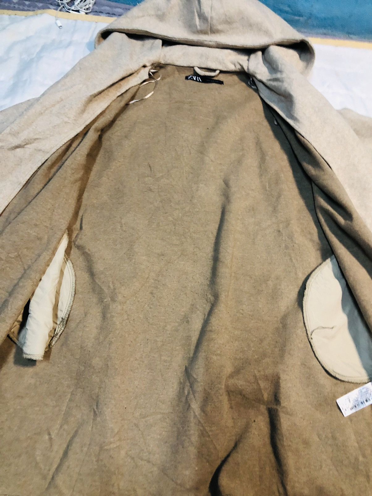 Japanese Brand Zara Long Jacket Hoodie (13) Size US M / EU 48-50 / 2 - 5 Thumbnail