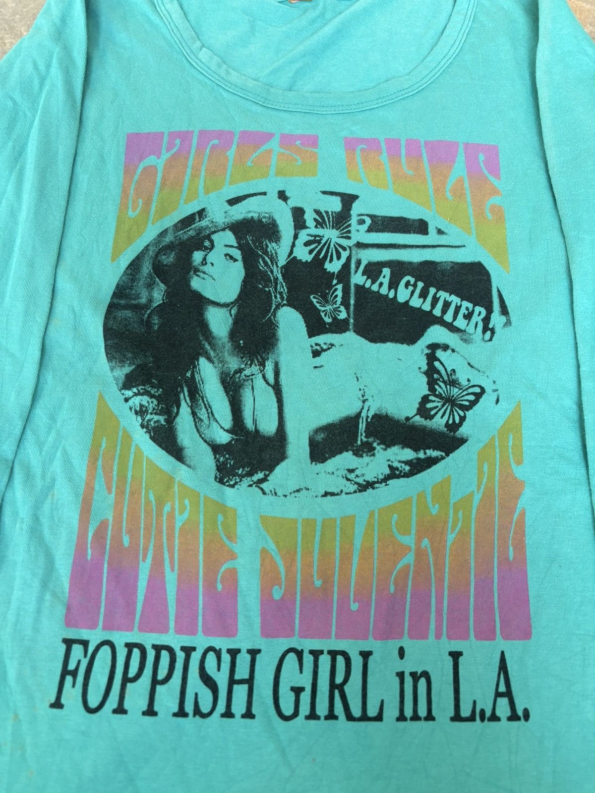 Hysteric Glamour Y2k L.A Glitter Hysteric Glamour Style Longsleeve Size US M / EU 48-50 / 2 - 3 Thumbnail