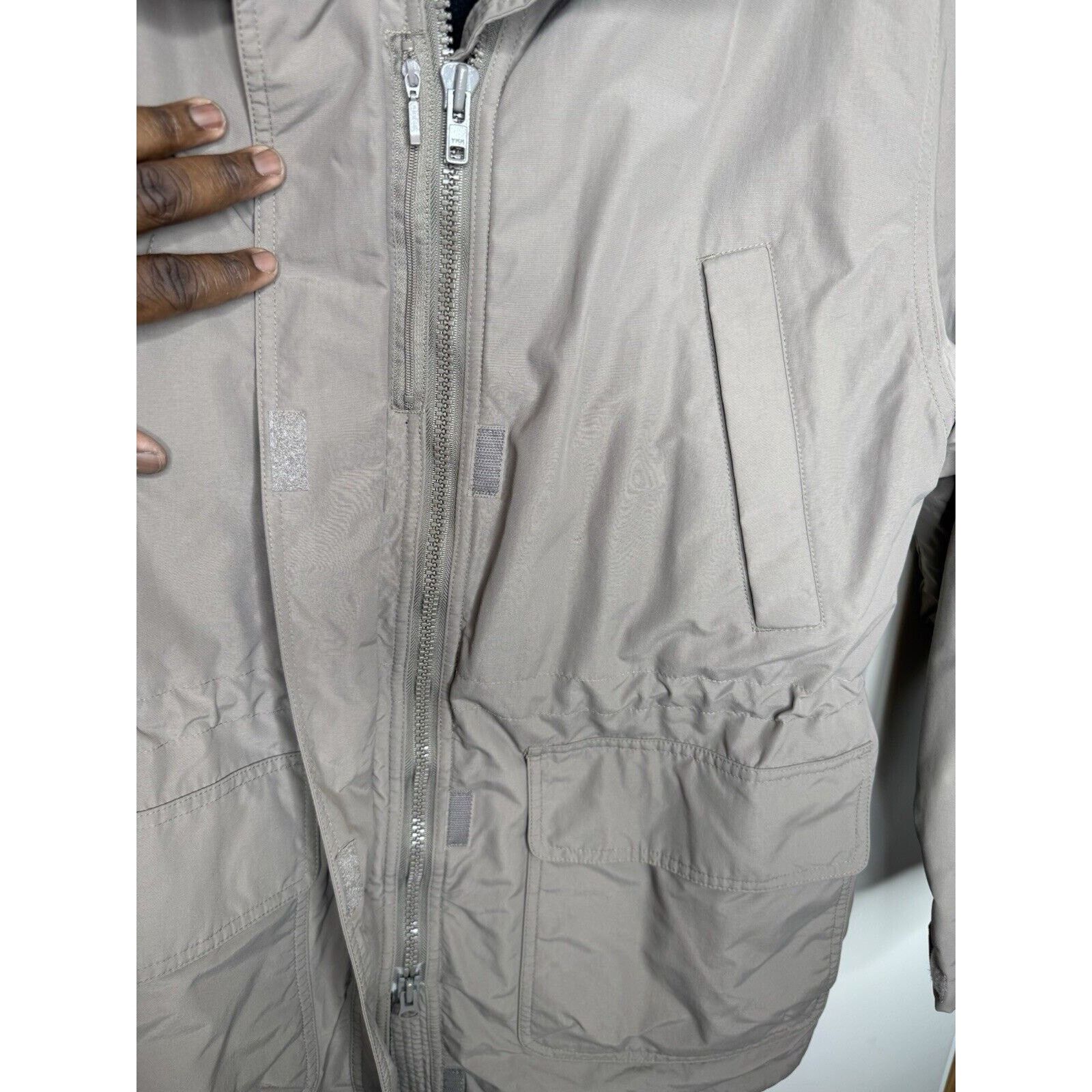 Lands' End Lands End Parka Coat Sherpa Lined Women’s Medium Beige Size M / US 6-8 / IT 42-44 - 11 Thumbnail