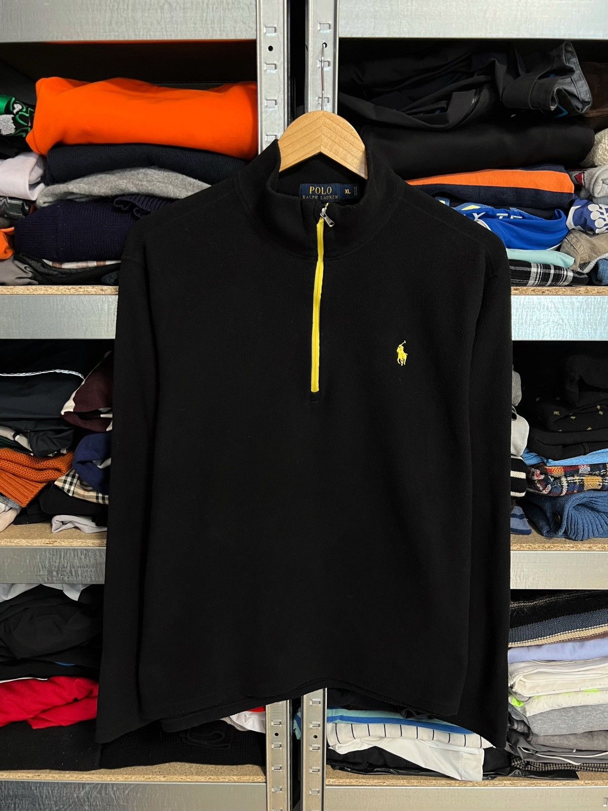 Polo Ralph Lauren × Ralph Lauren Polo Ralph Lauren Sweater Women’s Sz XL 1/4 Zip Longsleeve Size XL / US 12-14 / IT 48-50 - 1 Thumbnail