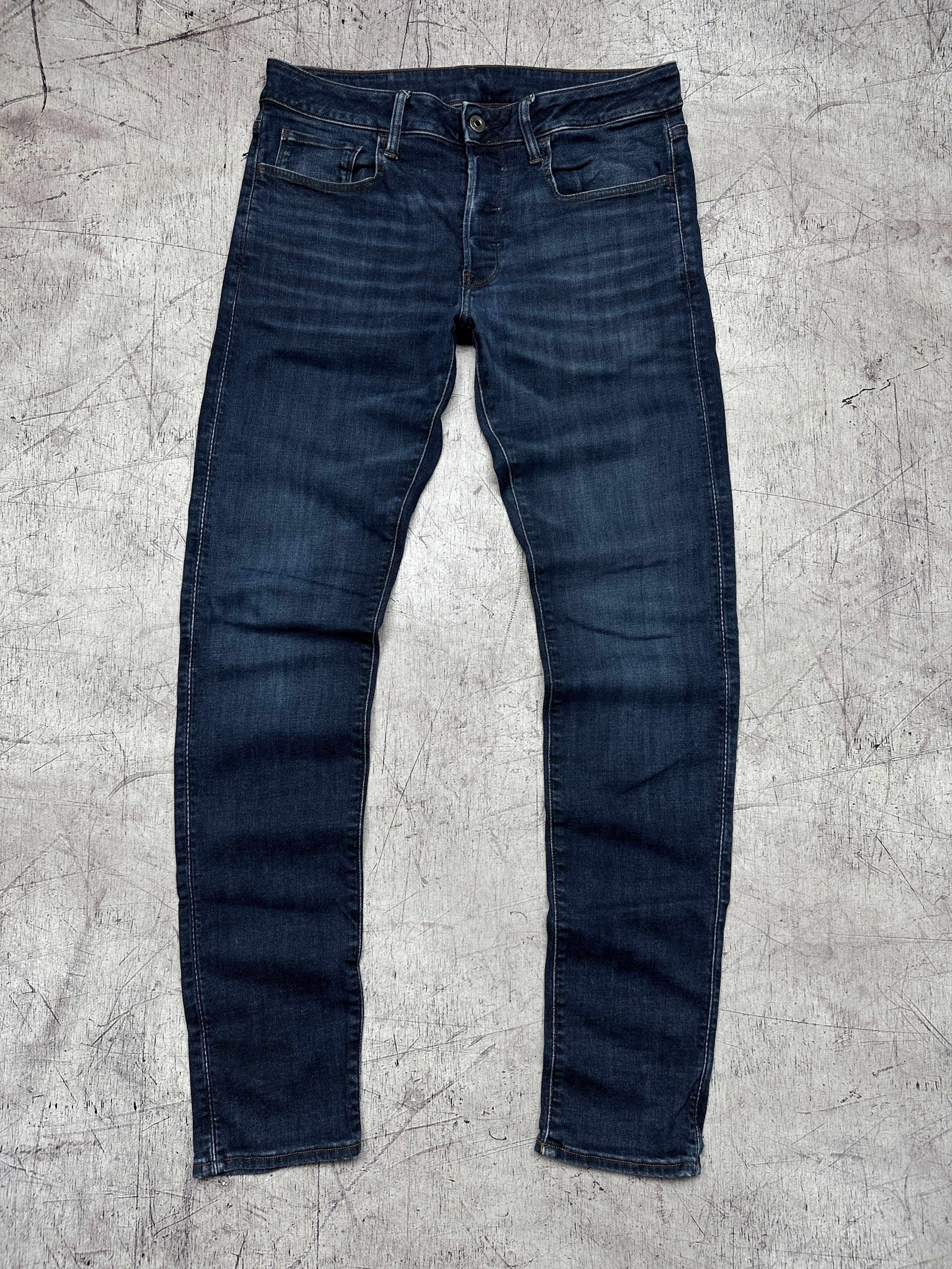 G-Star G Star Raw Mens 3301 Deconstructed Slim Denim Pants Jeans Size US 32 / EU 48 - 1 Thumbnail