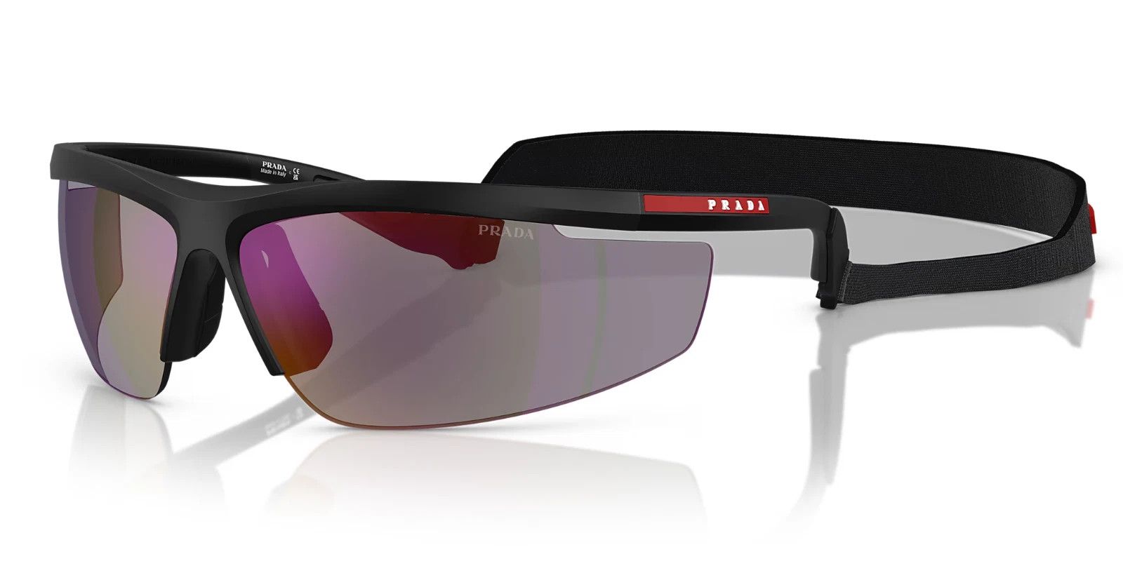 Prada PRADA A02 Linea Rossa Sport Active Wrap Sunglasses PSA02S Size ONE SIZE - 11 Thumbnail