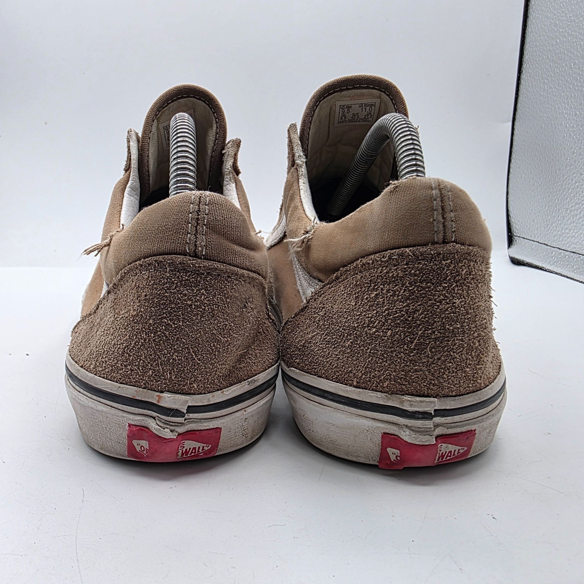 Vans Vans Old Skool Mens Size 9.5 Brown Skate Shoes Casual Walkin Size US 9.5 / EU 42-43 - 4 Thumbnail