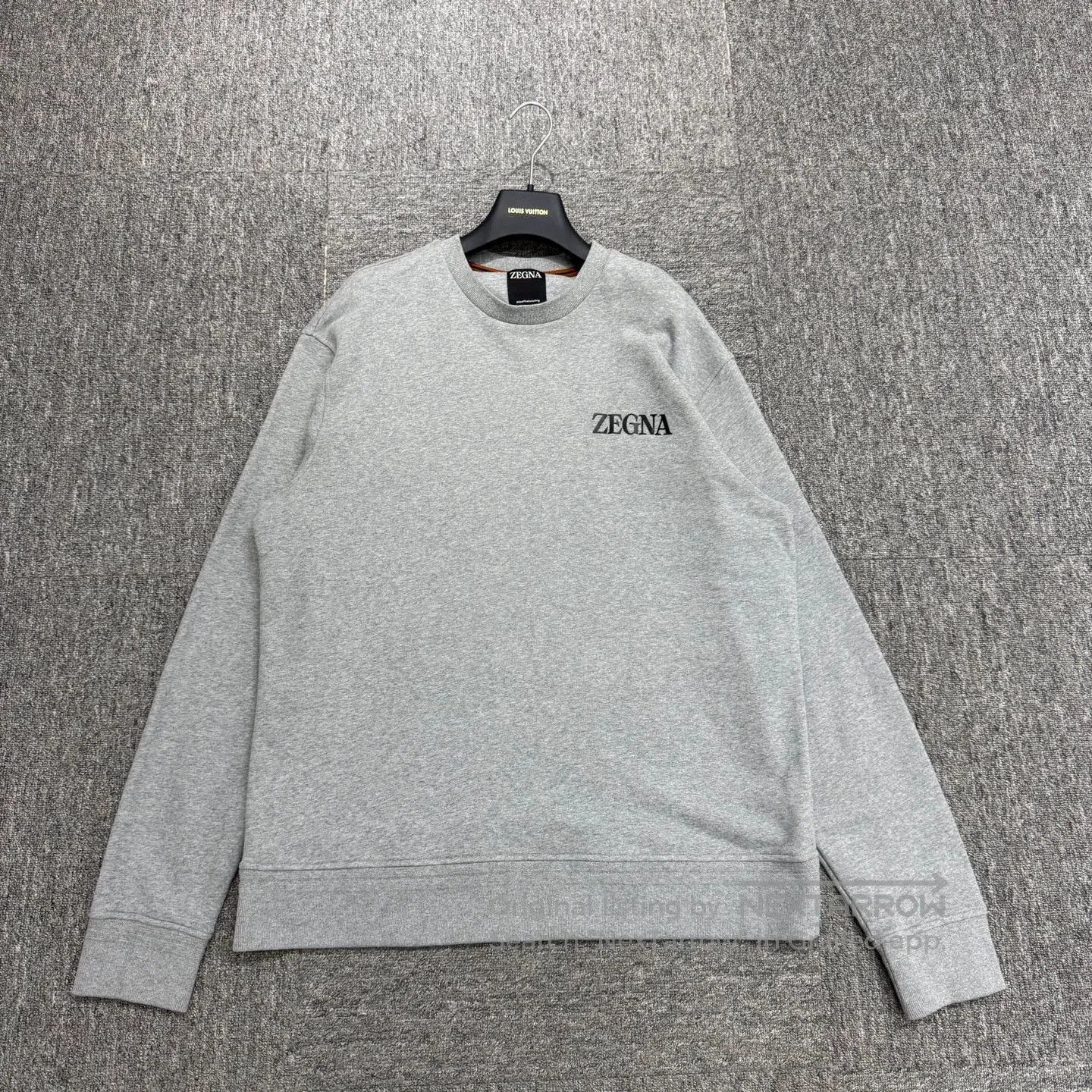 Ermenegildo Zegna Gray Long Sleeve Sweatshirt Size L. Size US L / EU 52-54 / 3 - 1 Thumbnail