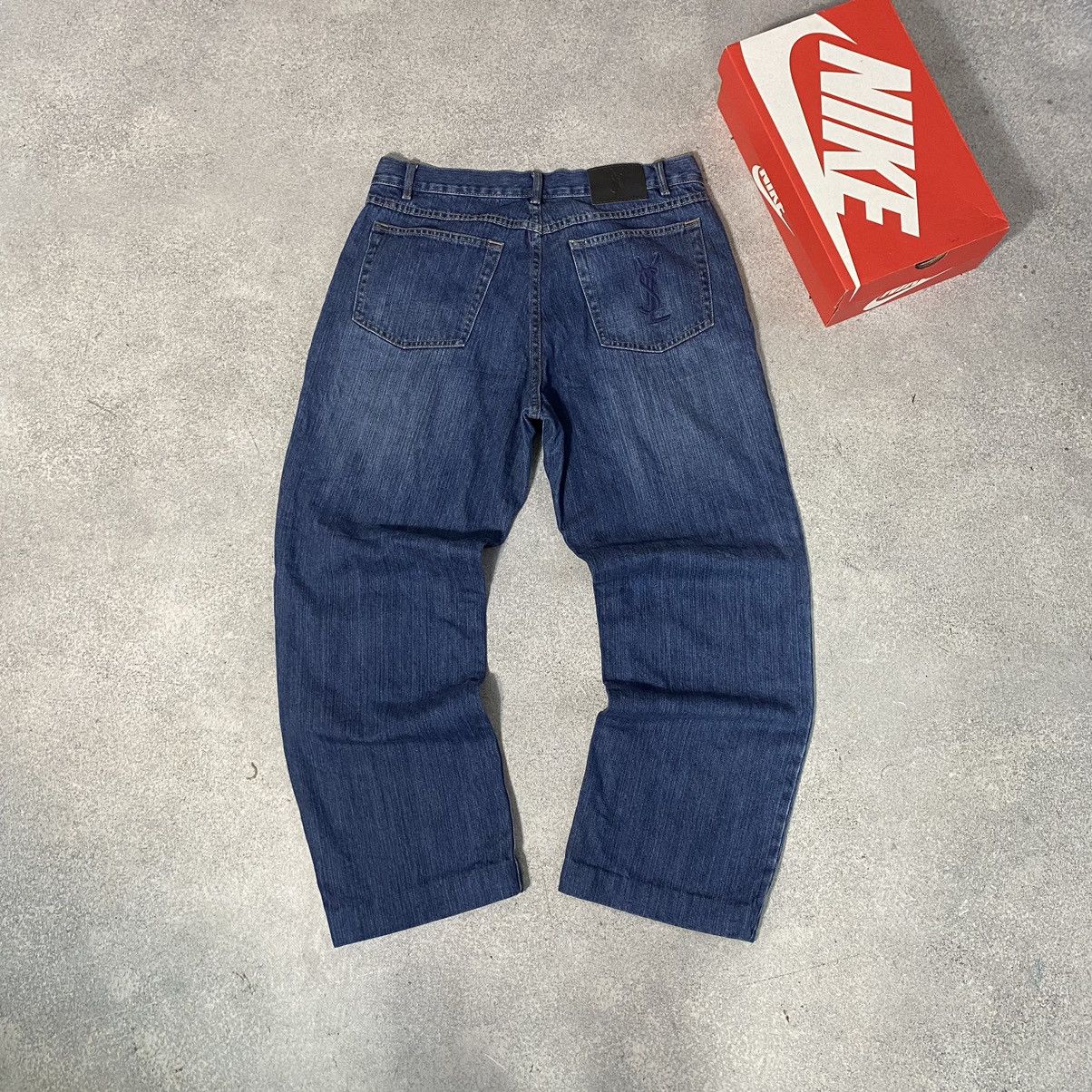 YSL YVES SAINT LAURENT JEANS PANTS MERCER OLD MONEY
