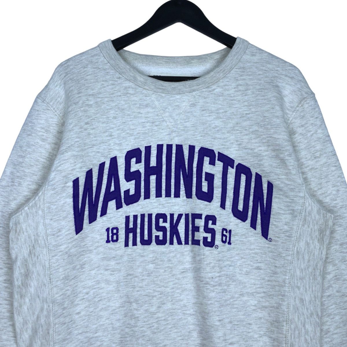 Designer × Vintage Washington Huskies Sweatshirt Crewneck Pullover Jumper Size US M / EU 48-50 / 2 - 2 Thumbnail