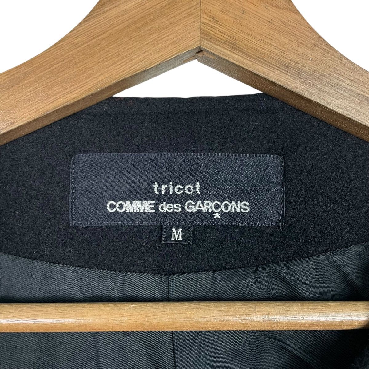 Tricot Comme des Garcons Vintage AD1991 Tricot Comme Des Garcons Crop Jacket Size M / US 6-8 / IT 42-44 - 15 Thumbnail