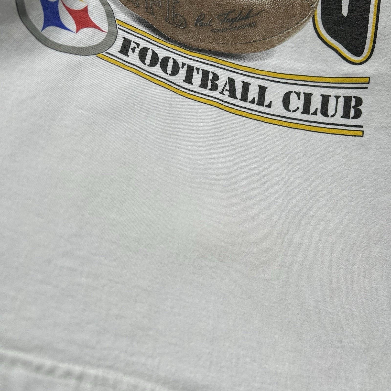Delta NFL Pittsburgh Steelers Football T-Shirt XL Vintage Y2K Rare Size US XL / EU 56 / 4 - 6 Thumbnail
