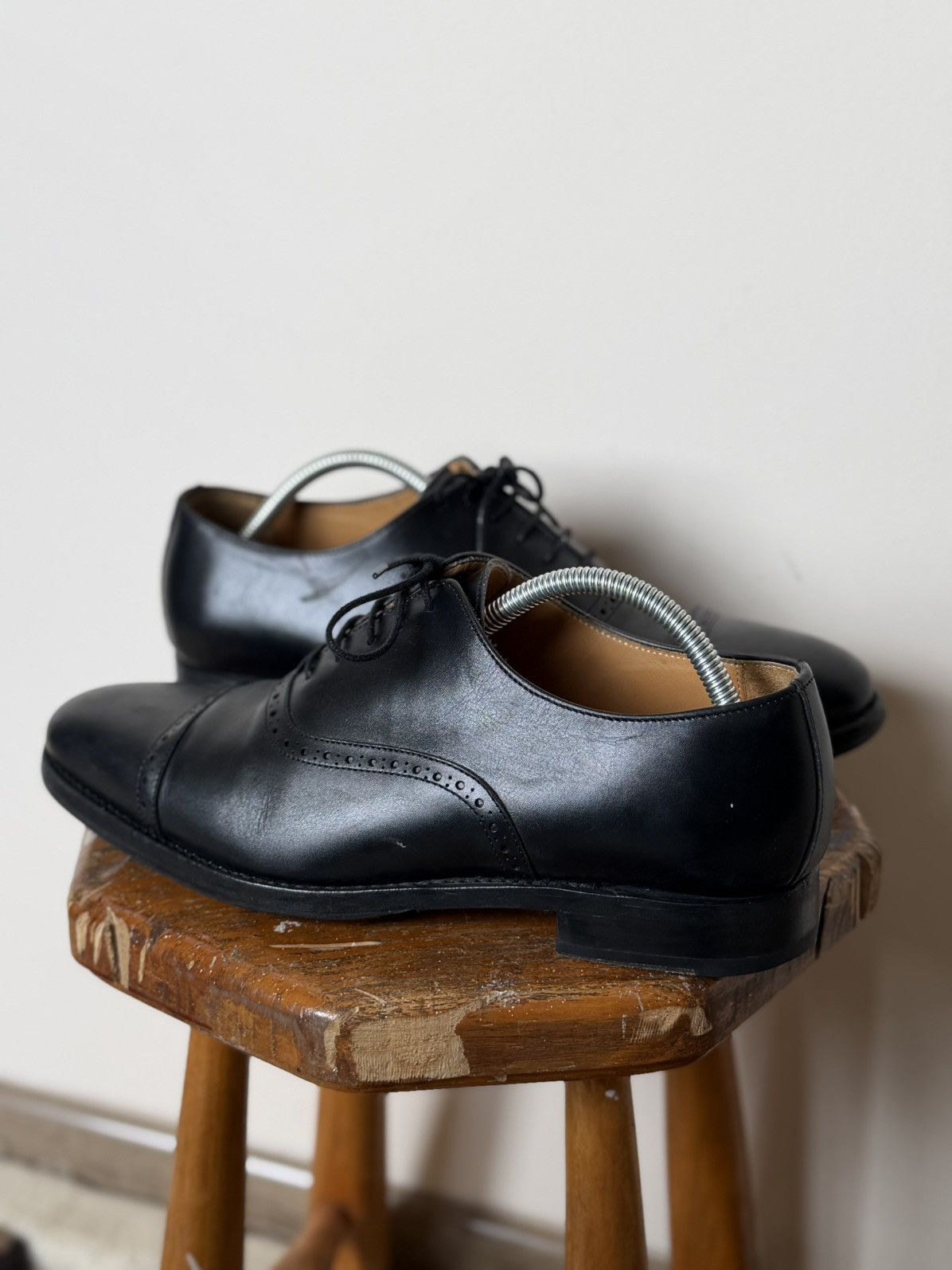 Vintage Vintage Classic Leather Black Shoes Sneakers Y2K guidi vibe Size US 8.5 / EU 41-42 - 3 Thumbnail