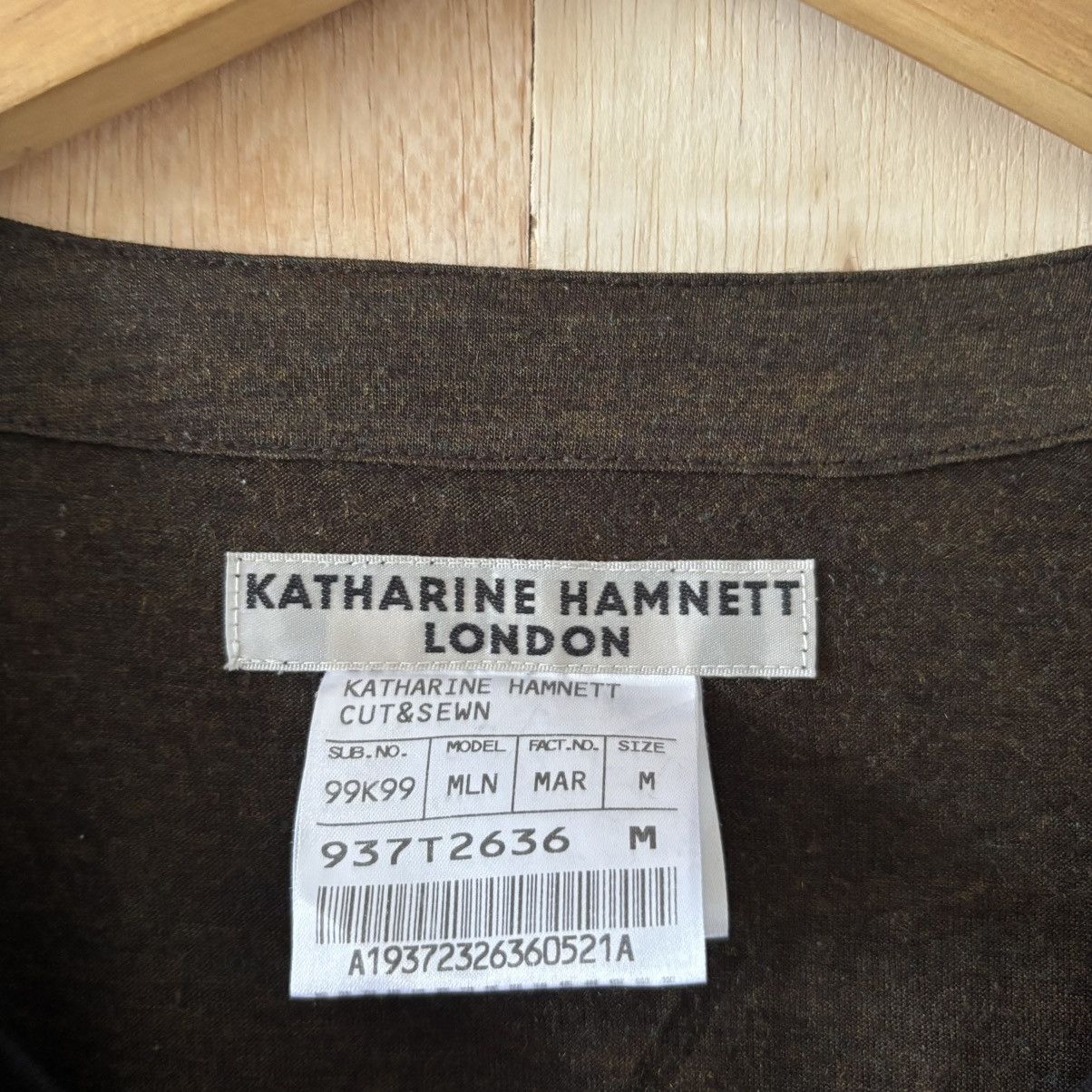 Katharine Hamnett London Vintage Katharine Hamnett London Double Layer Longsleeve Tee Size M / US 6-8 / IT 42-44 - 4 Thumbnail