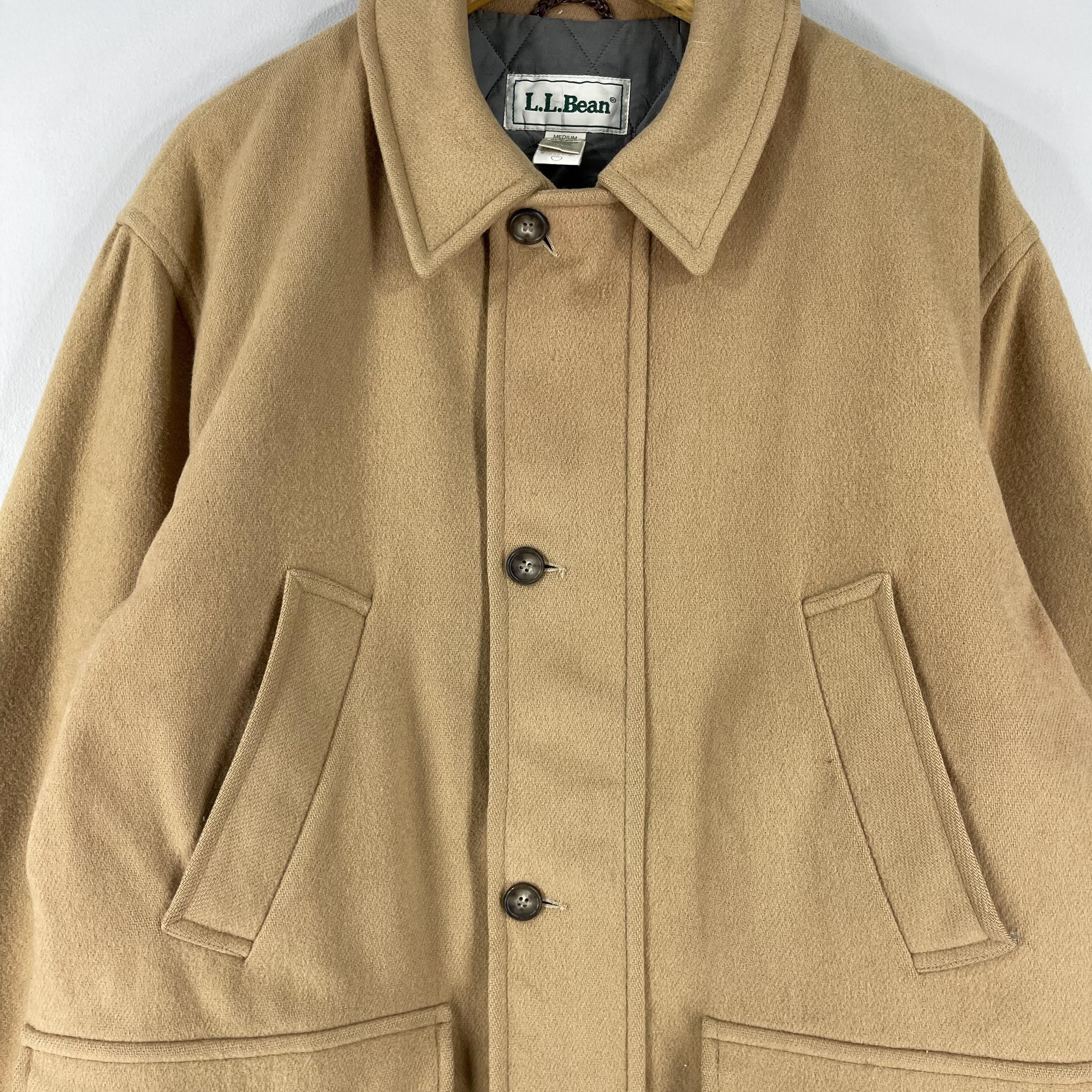 L.L. Bean Vintage LL BEAN Wool Chore Quilted Heavy Jacket Size US M / EU 48-50 / 2 - 2 Thumbnail