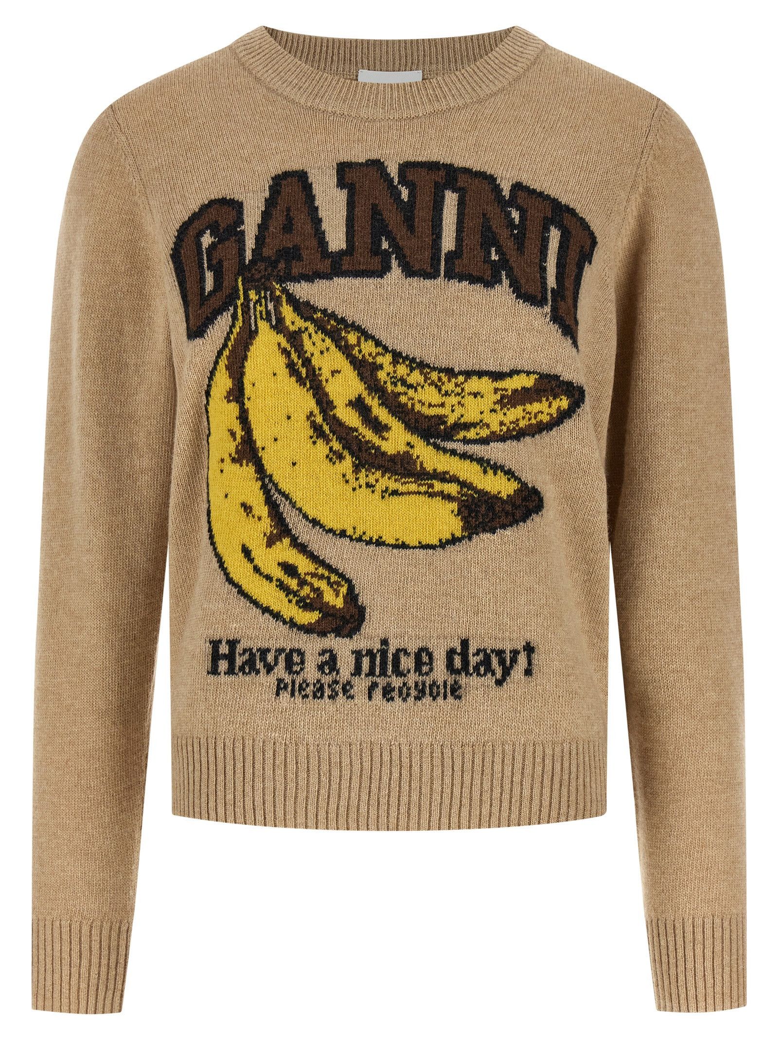 Ganni 'Banane' Sweater Size M / US 6-8 / IT 42-44 - 1 Thumbnail