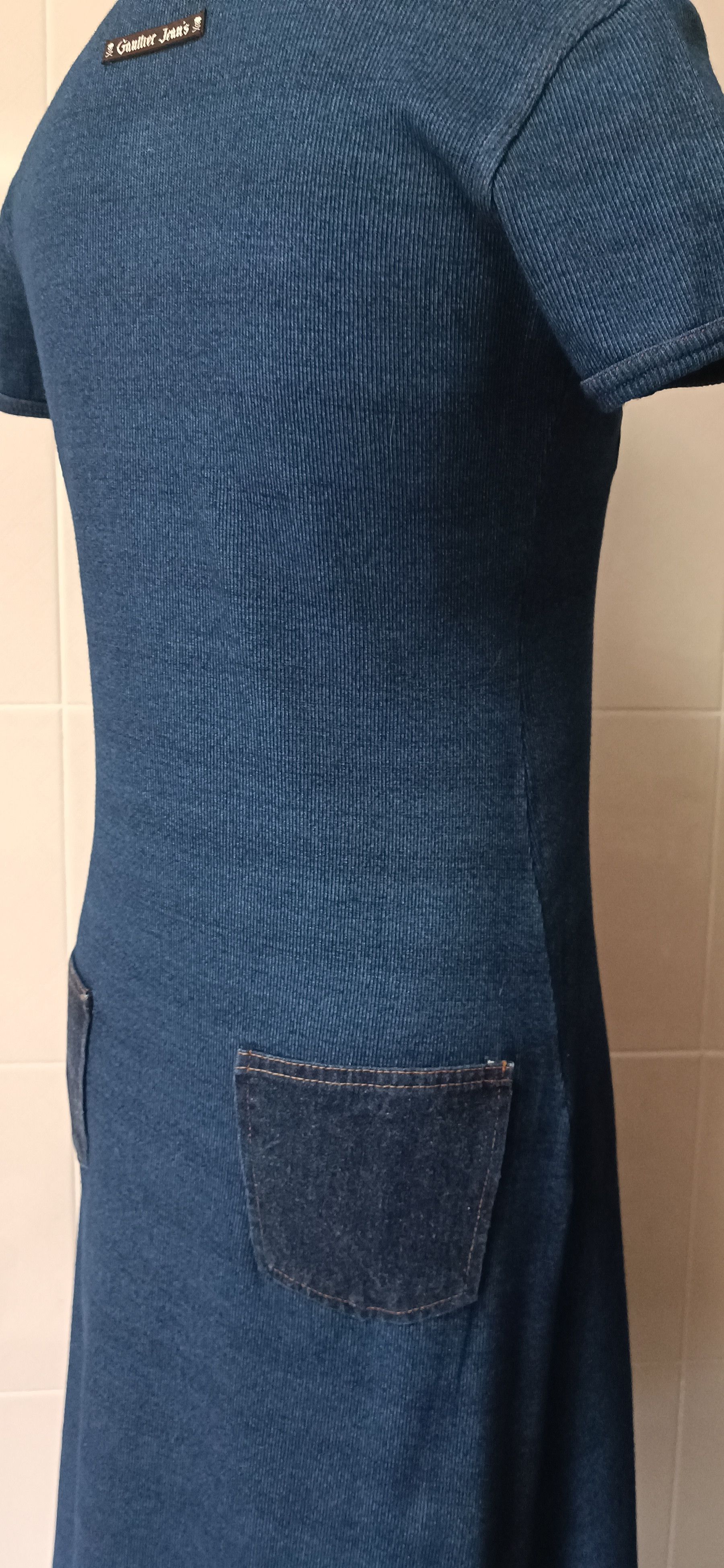 Jean Paul Gaultier 90's - Gaultier Jeans Denim pockets - maxi dress Size M / US 6-8 / IT 42-44 - 19 Thumbnail