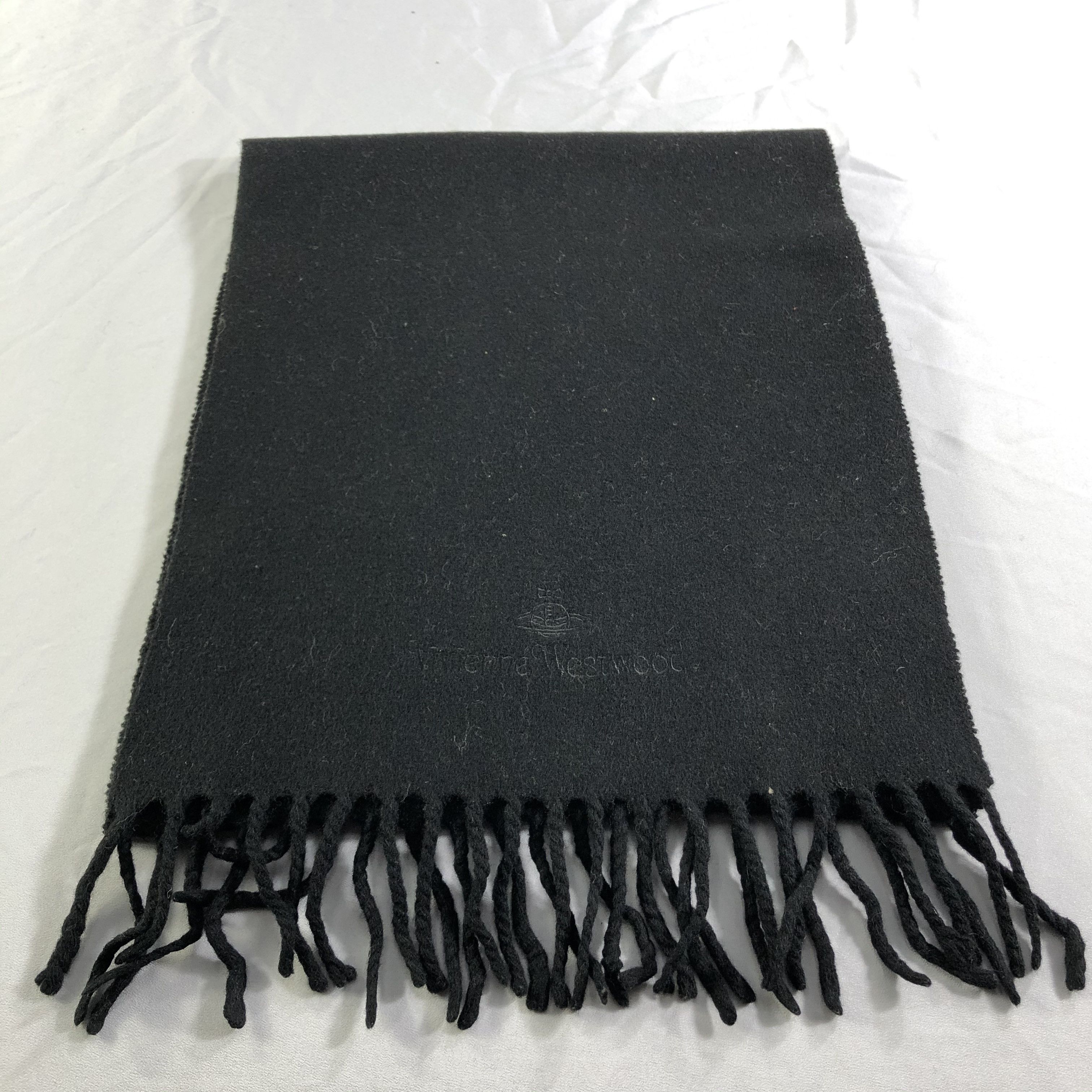 Vivienne Westwood Vivienne Westwood Plain Wool Scarf Muffler Neckwear V2383 Size ONE SIZE - 2 Thumbnail