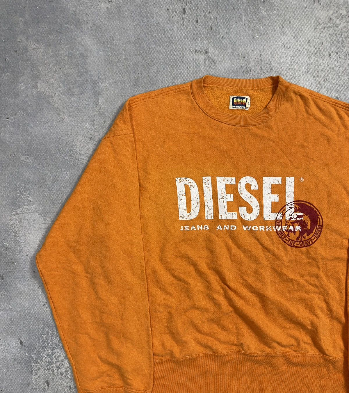 Diesel × Vintage Vintage Diesel Y2K streetwear sweatshirt Size US M / EU 48-50 / 2 - 3 Thumbnail
