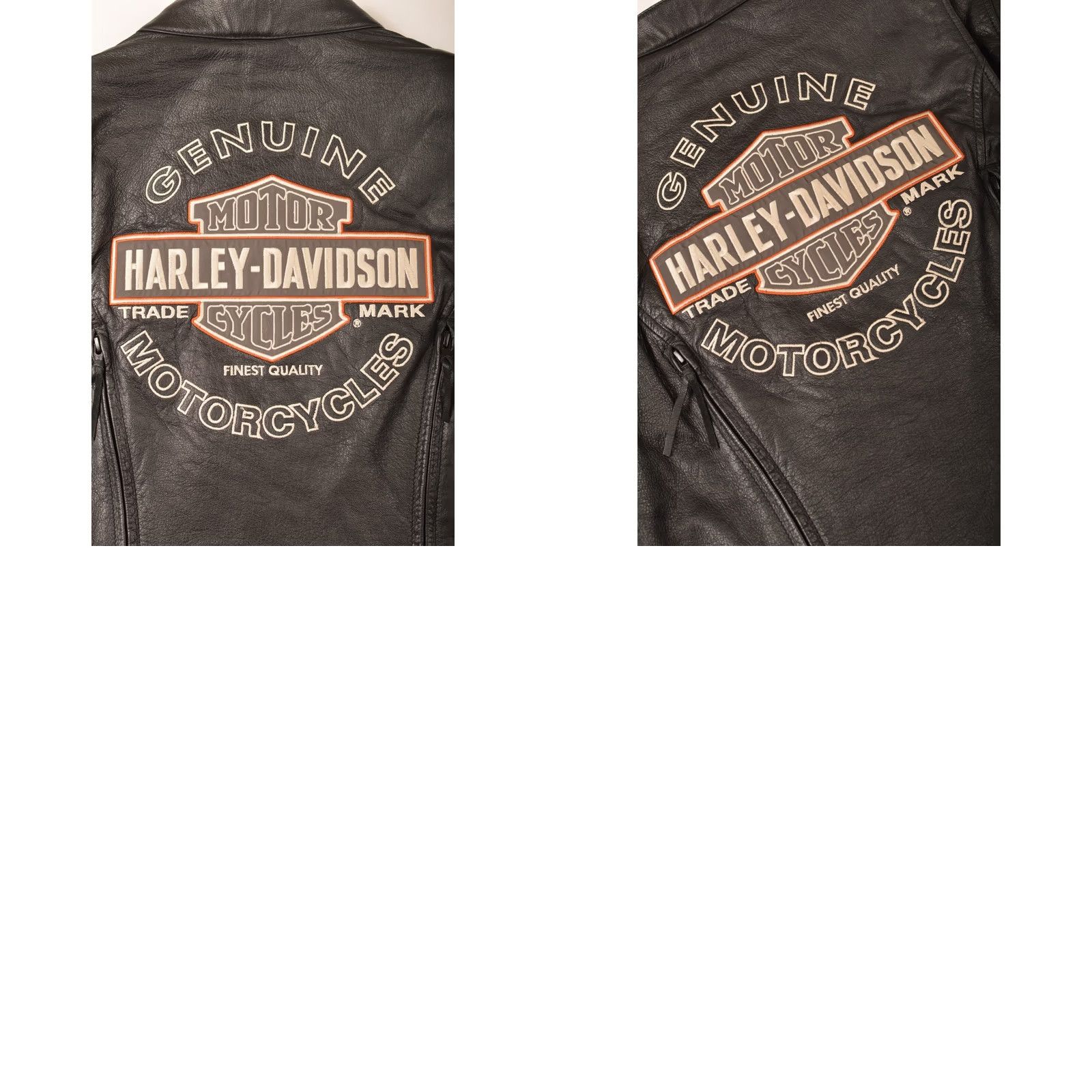 Harley Davidson VINTAGE Harley-Davidson Women's Jacket Miss Enthusiast Leather, Size M, Black, 98142-09VW, 100% Leather, Motorcycle, Womens Size M / US 6-8 / IT 42-44 - 9 Thumbnail