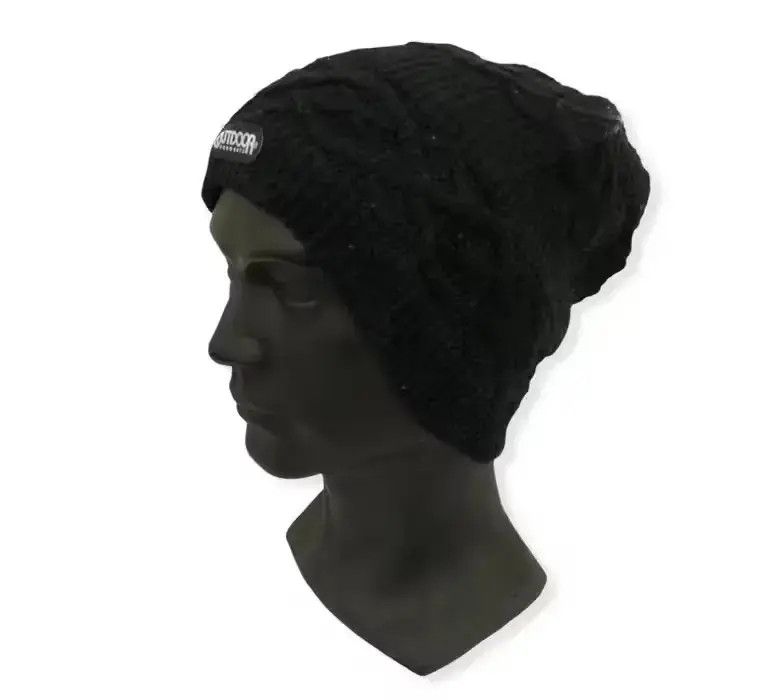 Other Outdoor Small Logo Plain Beanie Hat Size ONE SIZE - 3 Thumbnail