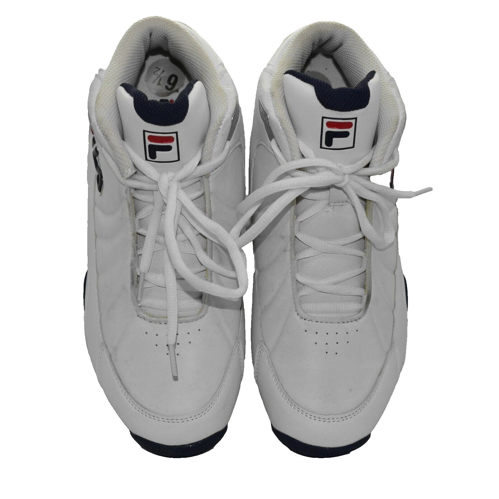 Fila NEW FILA Boys DLS Foam White Slam Shoes 3BM00645-125 Sz 6.5 Size US 6.5 / EU 39-40 - 3 Thumbnail