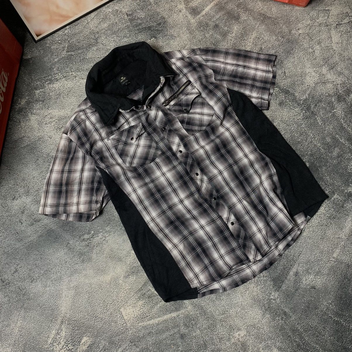 semanticdesign ‼️RARE‼️ Semantic Design Punk Style Double Button Up Shirt Size US L / EU 52-54 / 3 - 5 Thumbnail