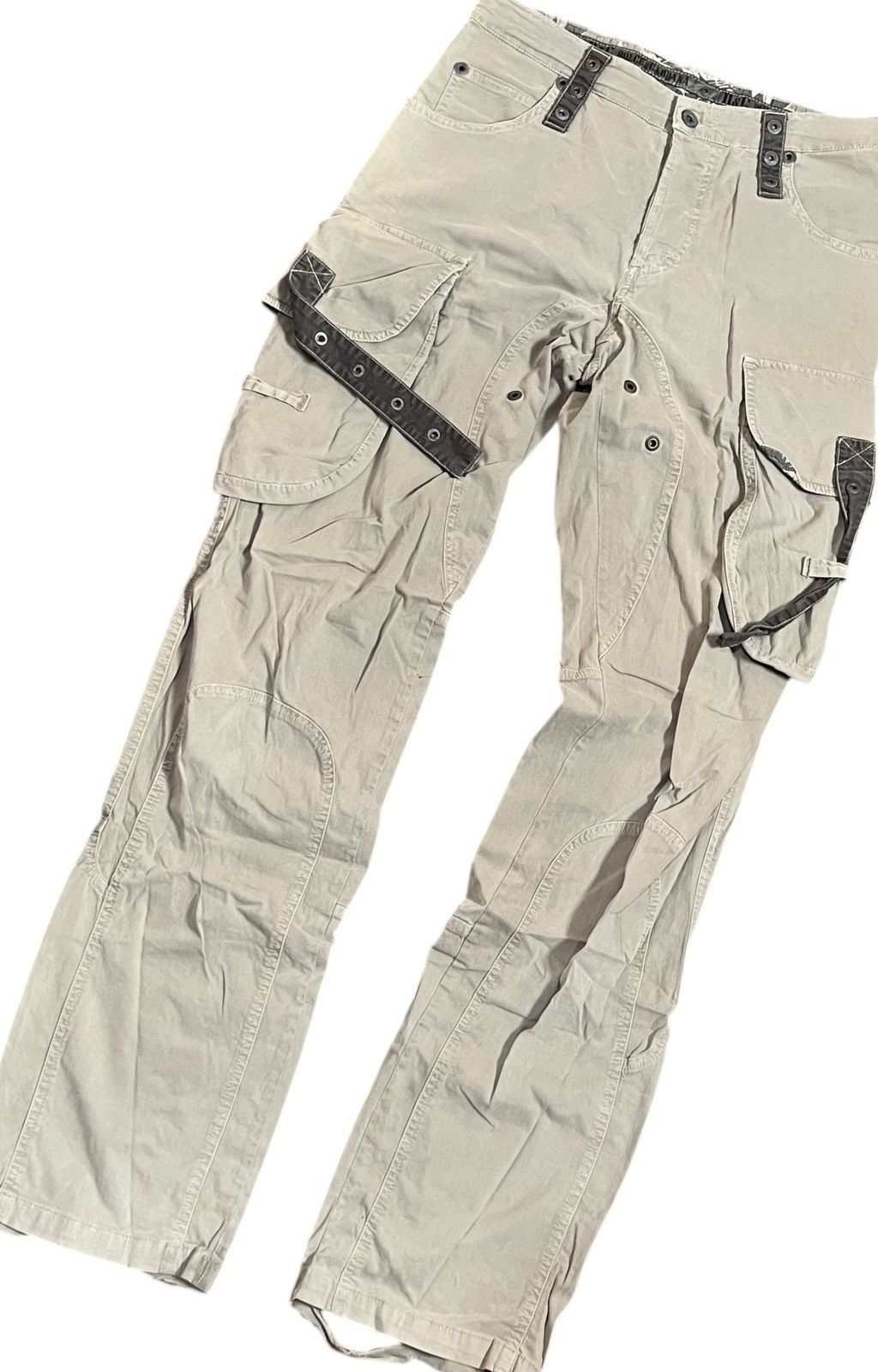 Dolce & Gabbana Dolce & gabbana bondage multipockets military trousers Size US 29 - 3 Thumbnail