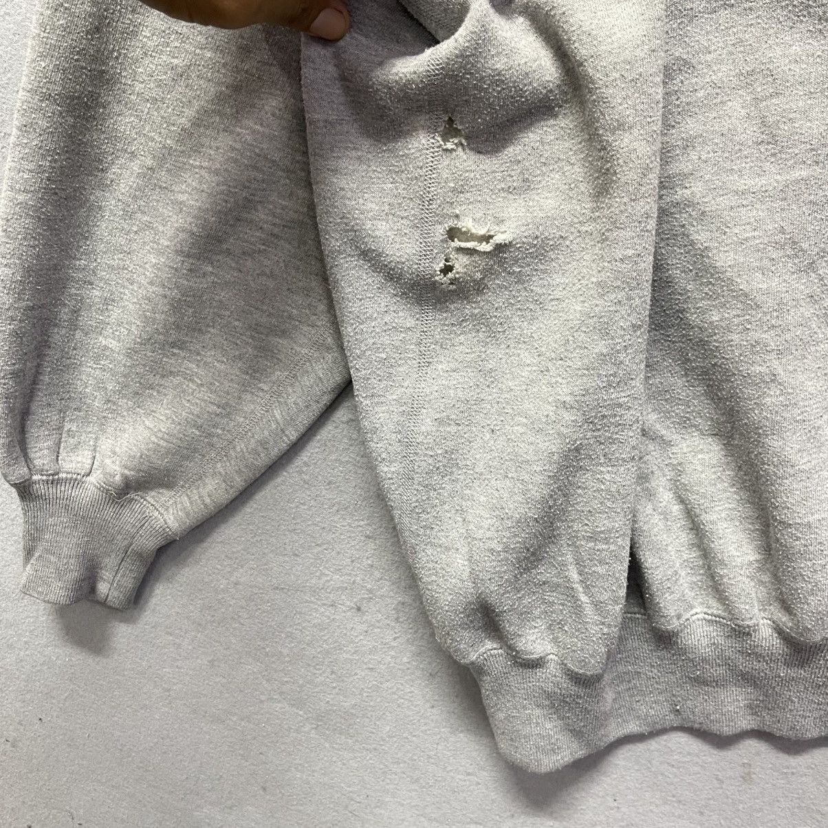 Polo Ralph Lauren Vintage Polo by Ralph Lauren Grey Crewneck – 80s/90s Size US XL / EU 56 / 4 - 7 Thumbnail