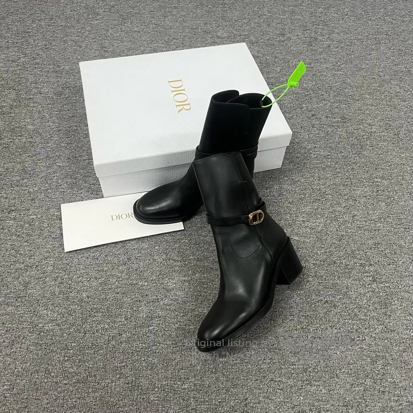 Dior Dior CD lacing strap; mid-calf boot| Size US 6.5 / IT 36.5 - 1 Thumbnail