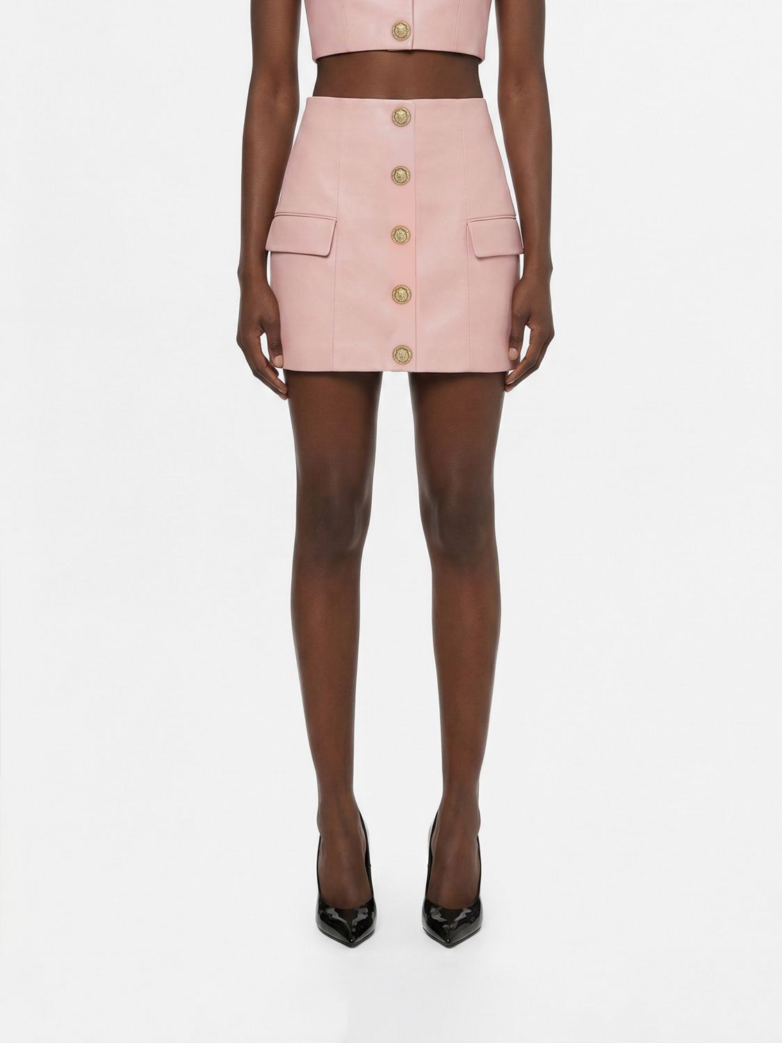 Balmain Balmain Skirt Woman Pink Size 24" / US 00 / IT 34 - 1 Thumbnail