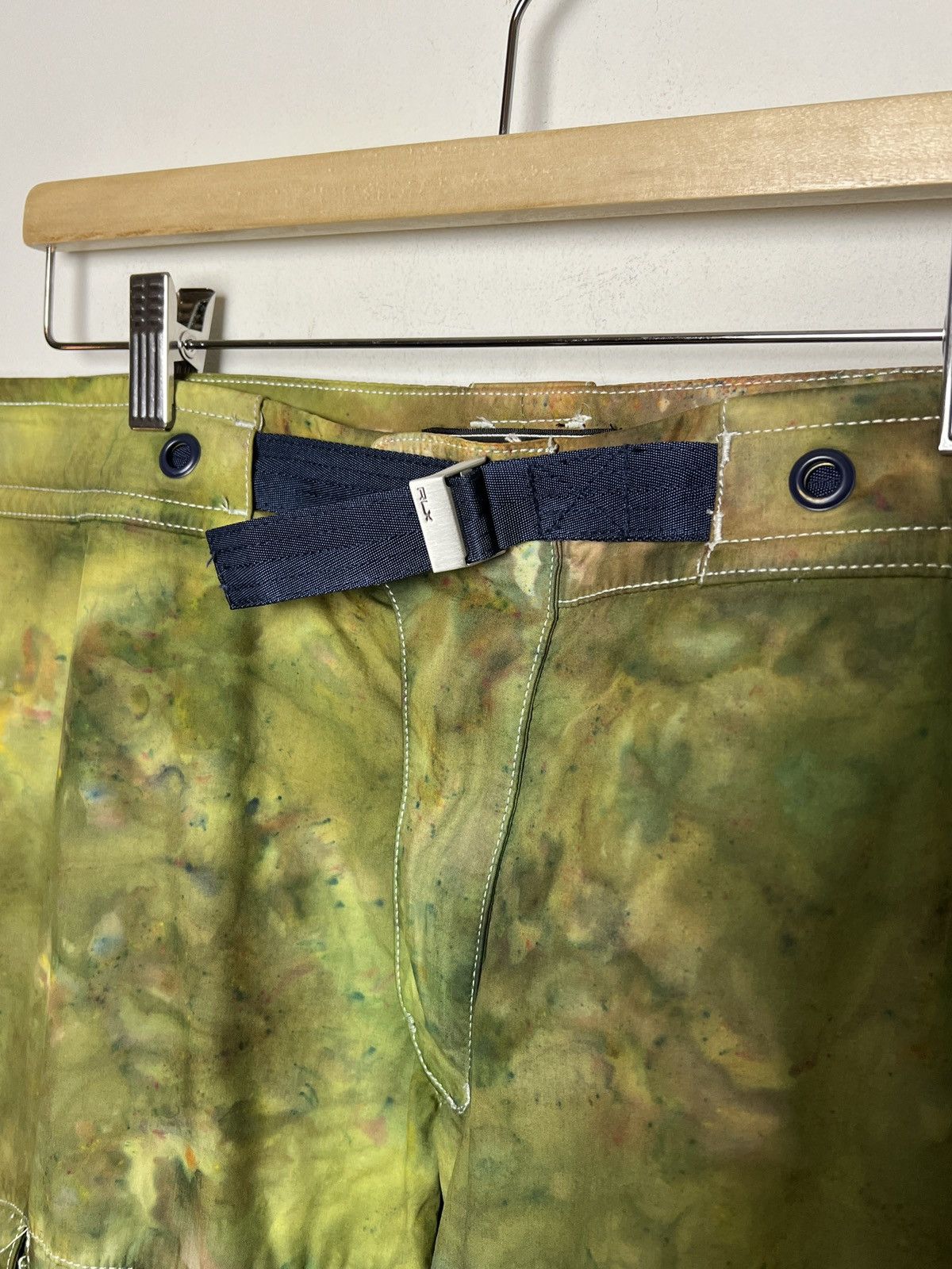 Polo Ralph Lauren ralph lauren tie dye cargo camo multipocket army pants Size US 33 - 11 Thumbnail