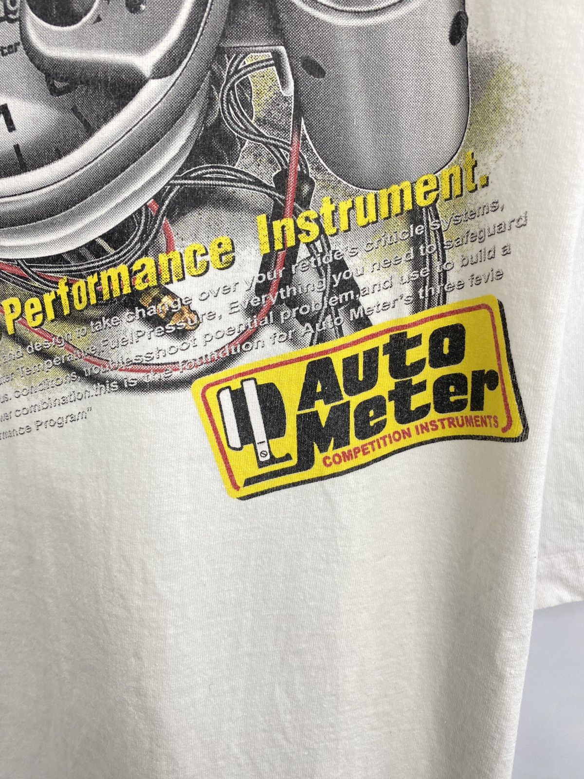 NASCAR × Vintage Y2K 2010 Auto Meter Vintage rare retro t-shirt hype Y2K Size US XL / EU 56 / 4 - 5 Thumbnail