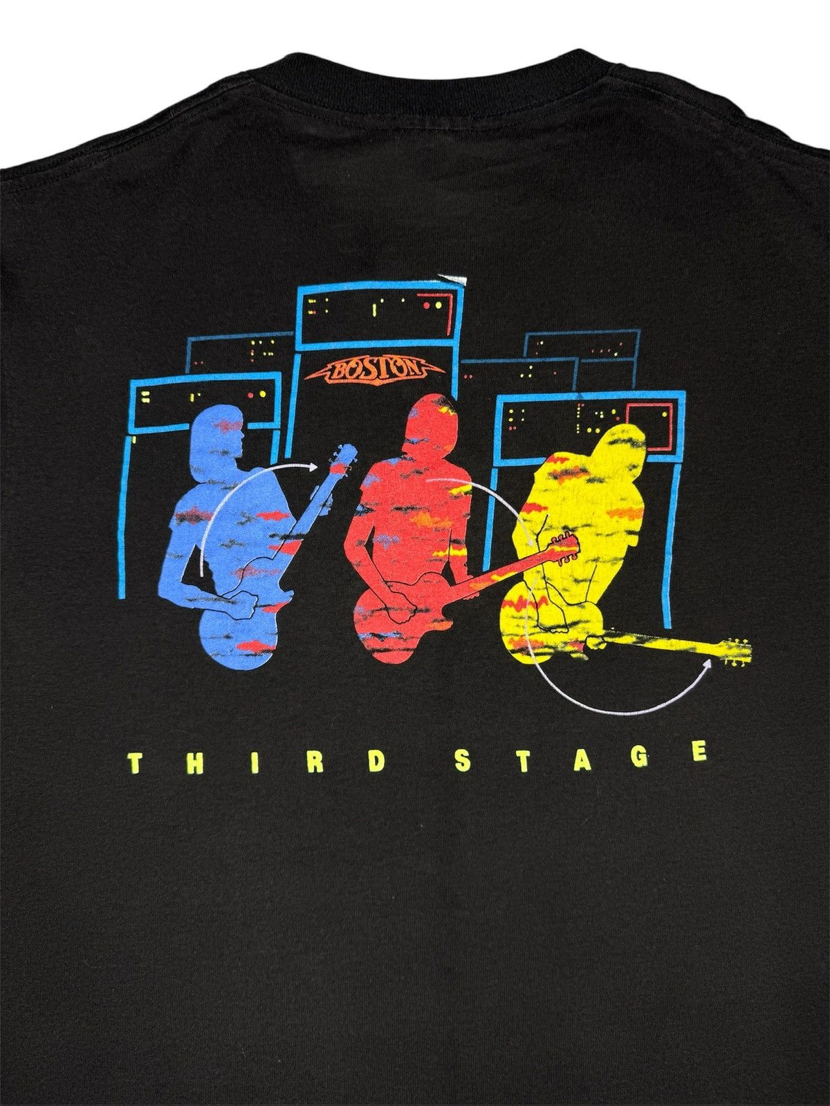 Vintage Vintage 1986 Boston Third Stage Band Tee Shirt Size US L / EU 52-54 / 3 - 5 Thumbnail
