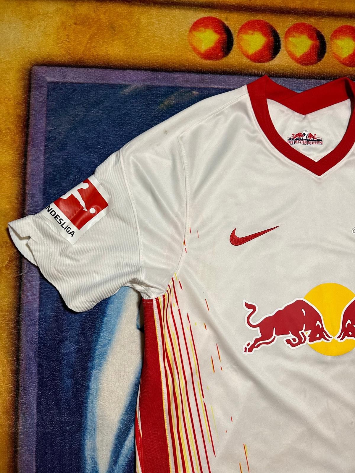Nike Autographed RB Leipzig 2023 Soccer Jersey #14 Adams Size ONE SIZE - 7 Thumbnail