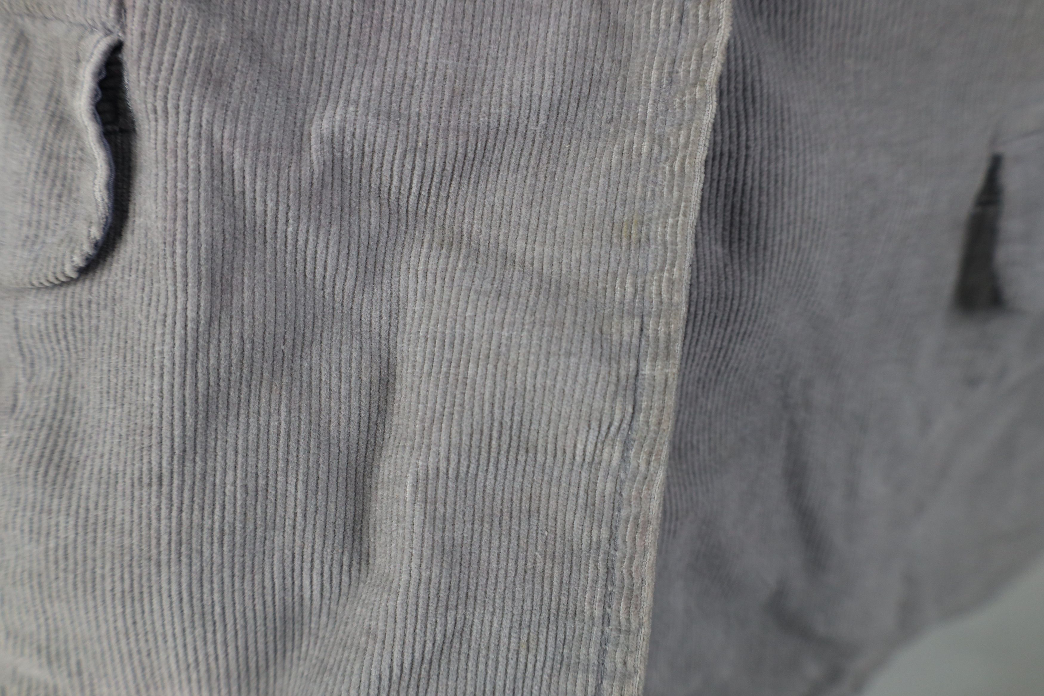 Vintage Vintage 90s Streetwear Corduroy Suit Coat Blazer Jacket Gray Size XL / US 12-14 / IT 48-50 - 4 Thumbnail