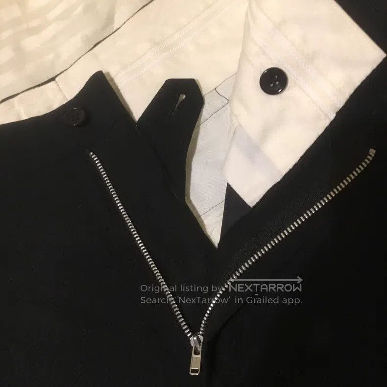 Comme des Garcons Comme Des Garcons size L Women's main line wool nine-point Size 24" / US 00 / IT 34 - 4 Thumbnail