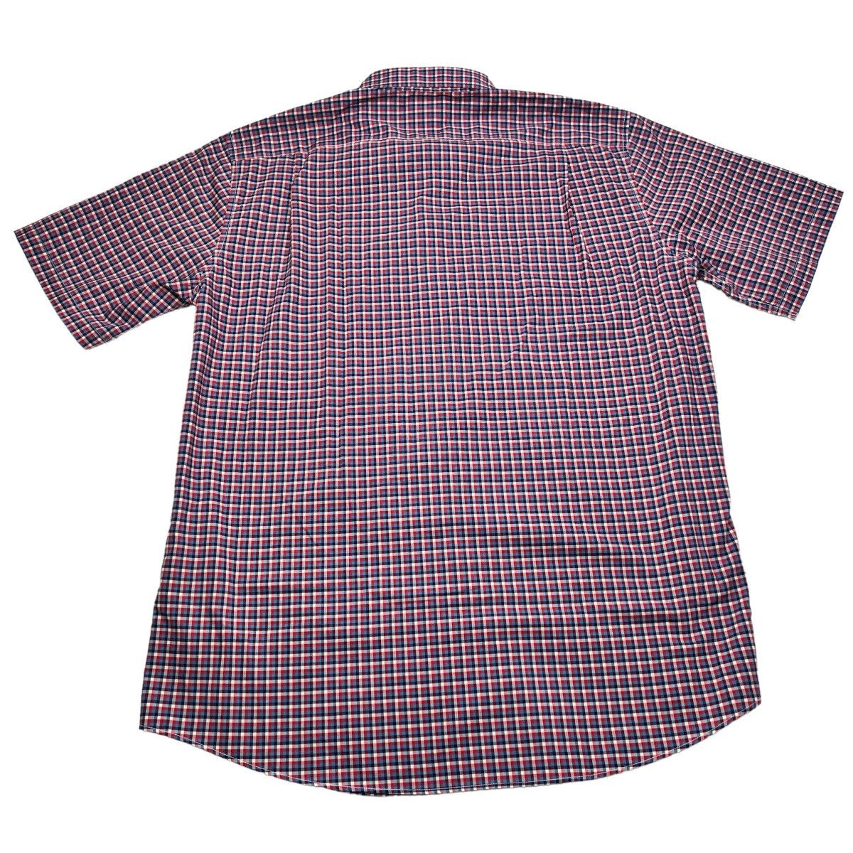 L.L. Bean LL Bean Large Short Sleeve Shirt Red/ Blue Check Plaid Size US L / EU 52-54 / 3 - 2 Thumbnail